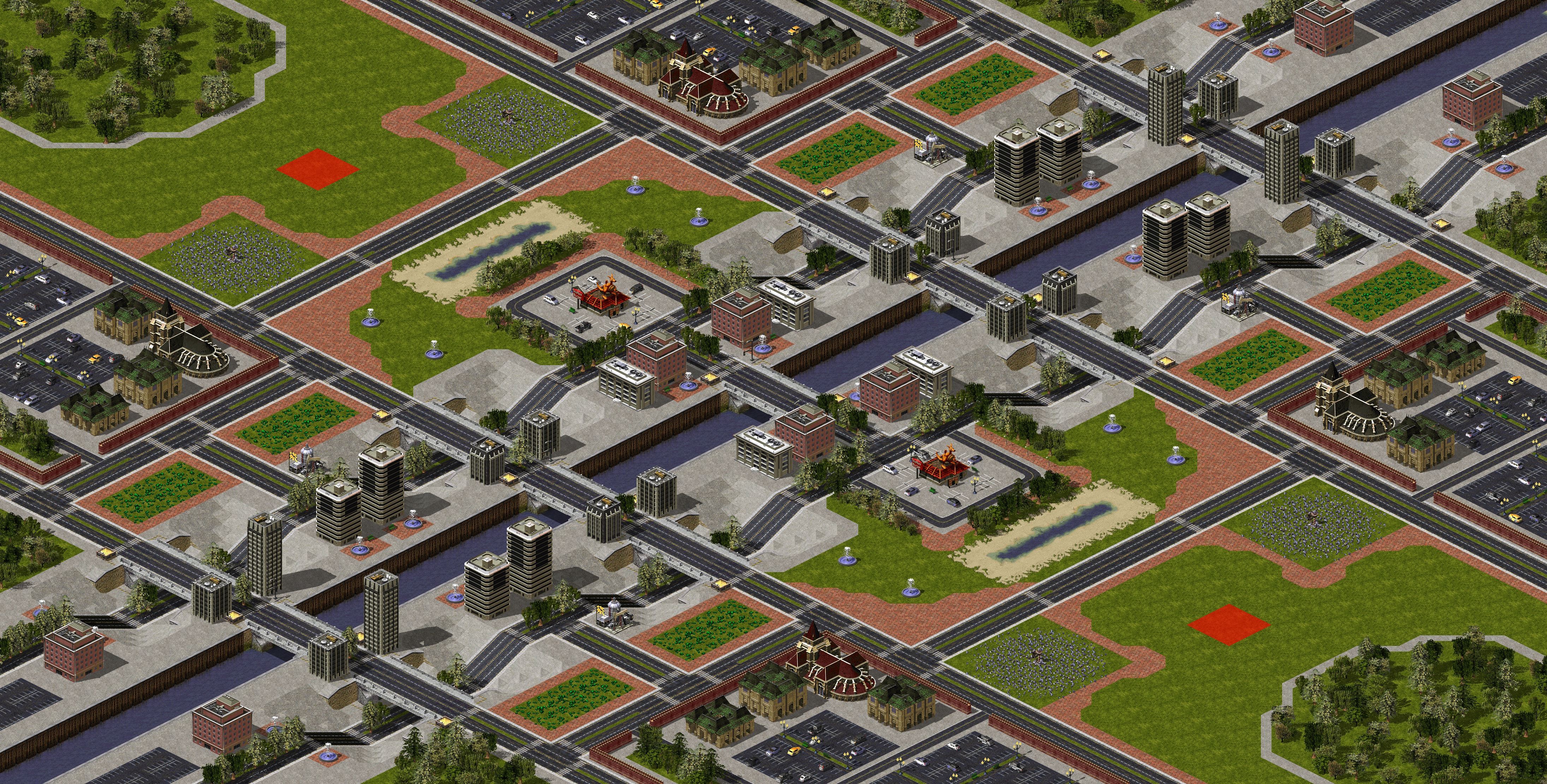 Rendered map: Road Rage