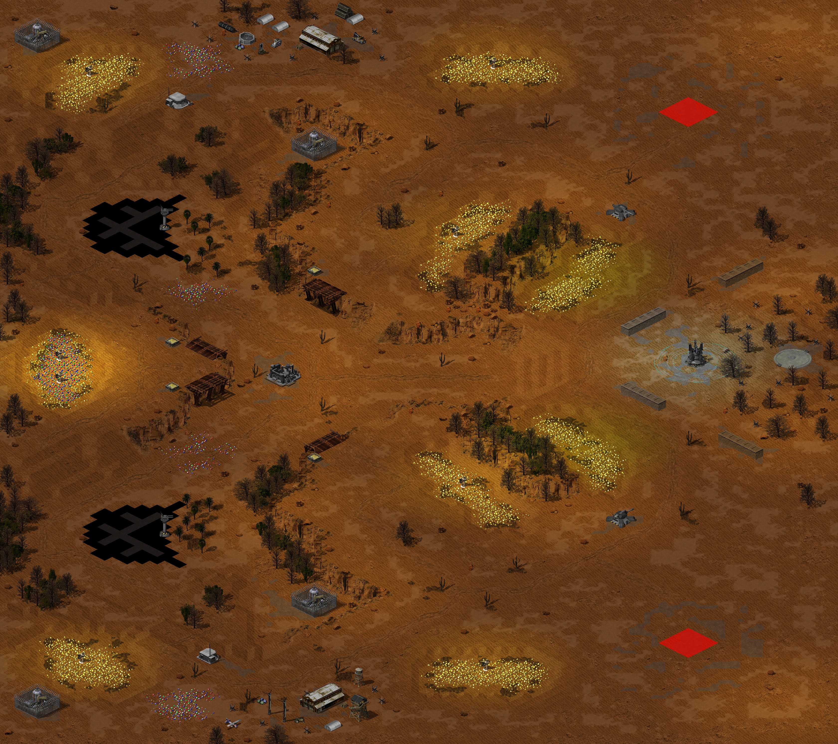Rendered map: Ravens Pass