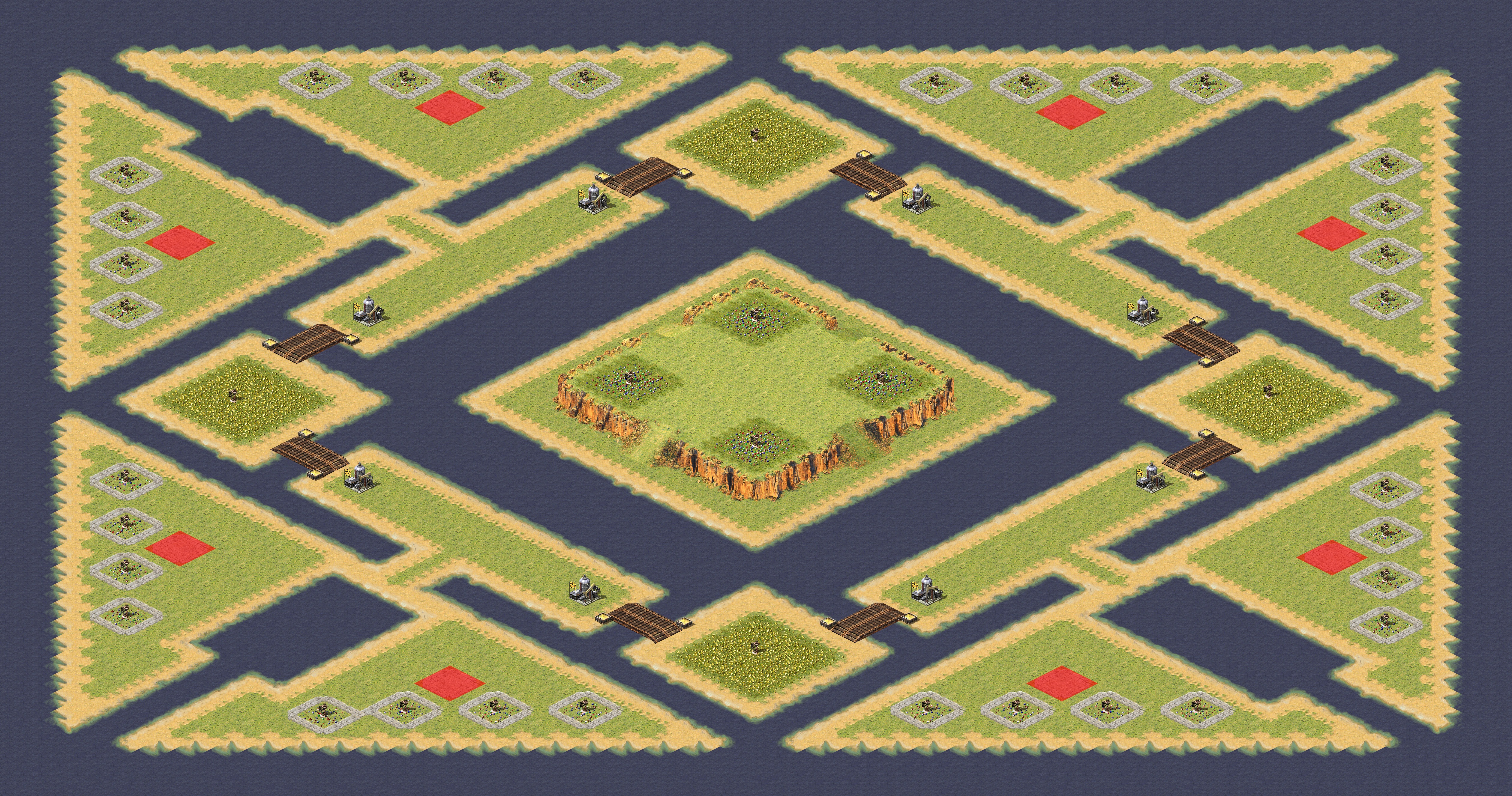 Rendered map: Natural Harbor