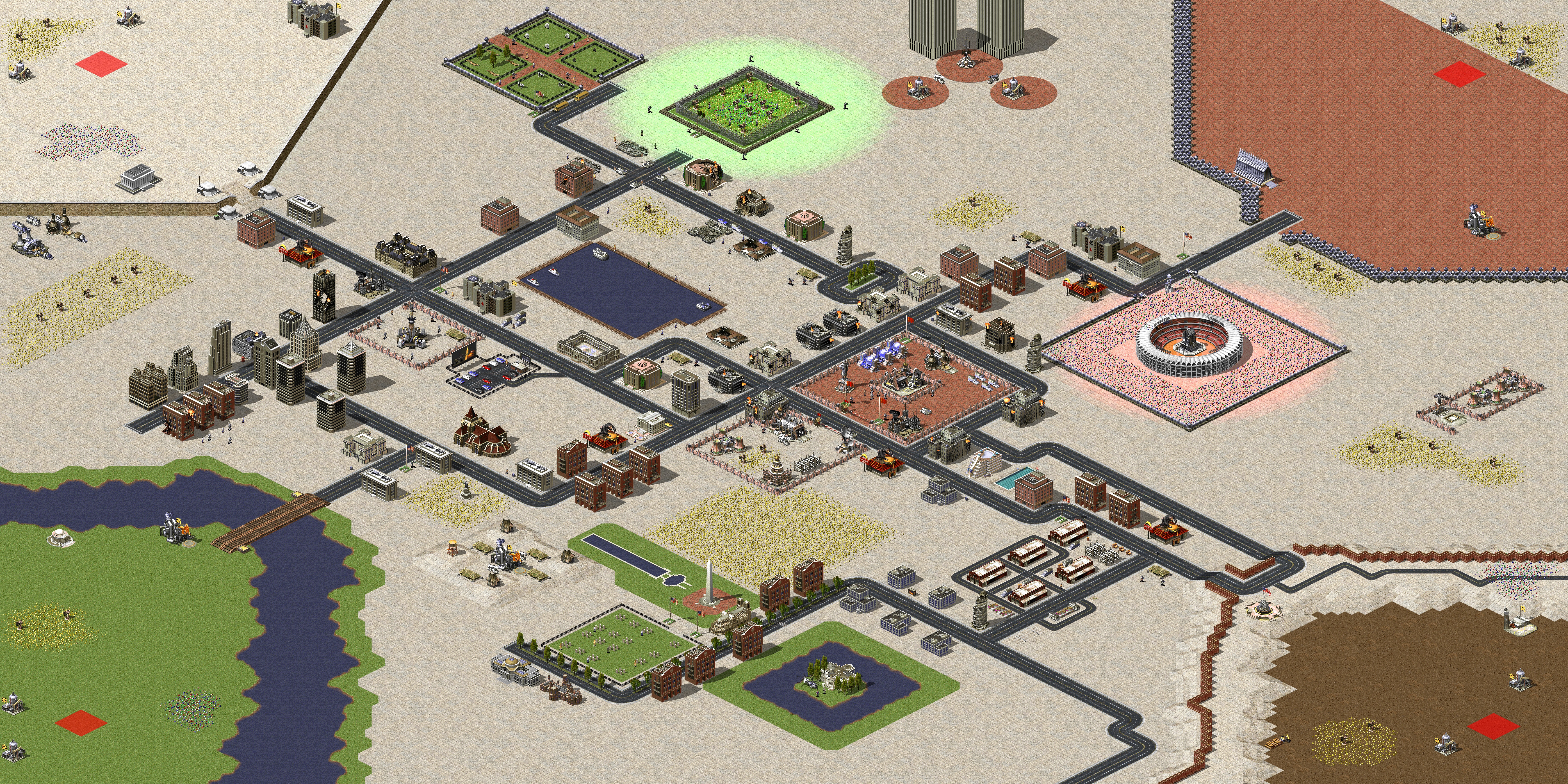 Rendered map: Occupied