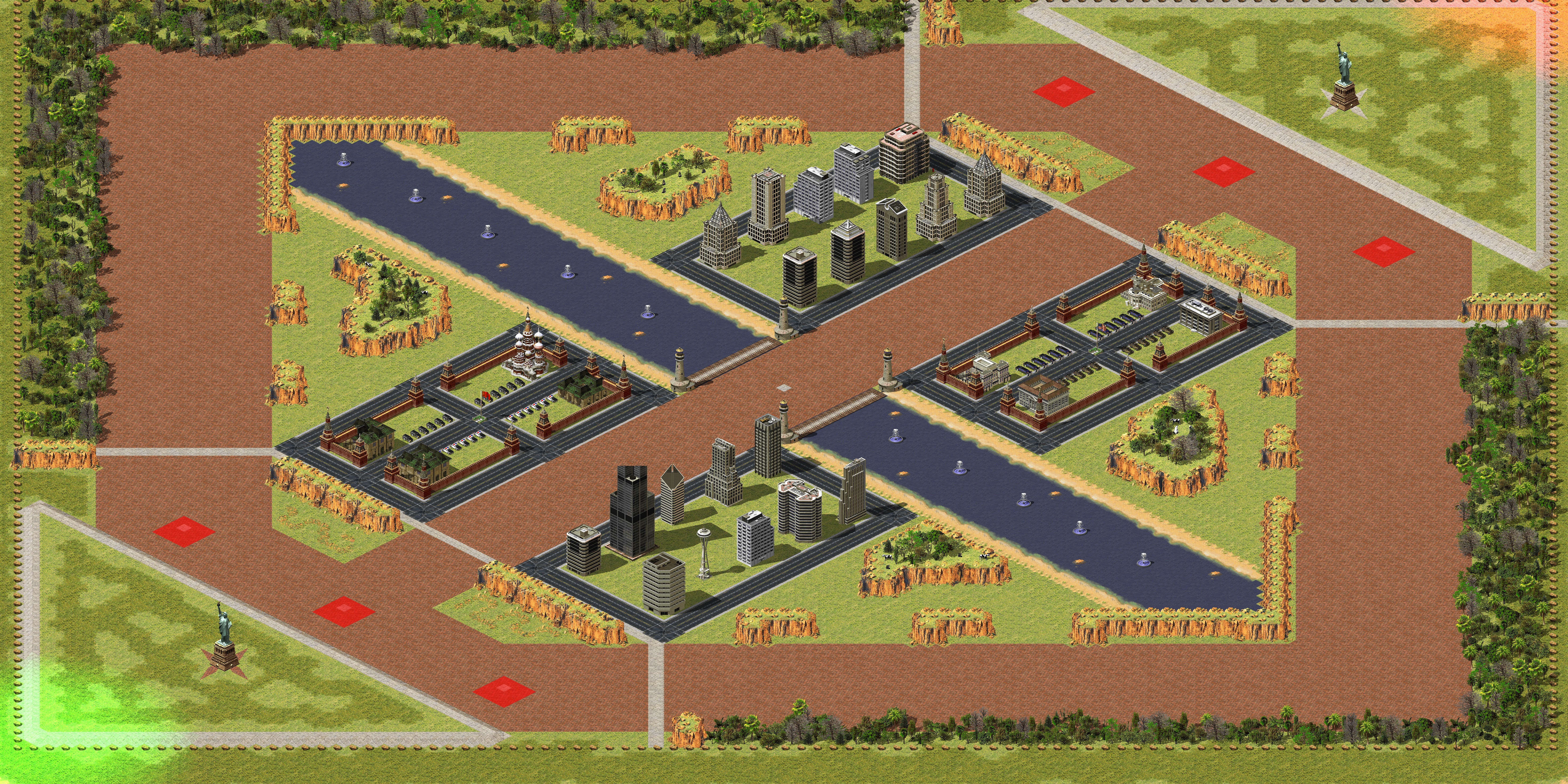 Rendered map: Fight or Die