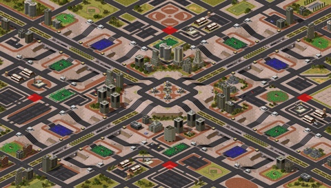 Rendered preview of (4) Downtown, Cityville