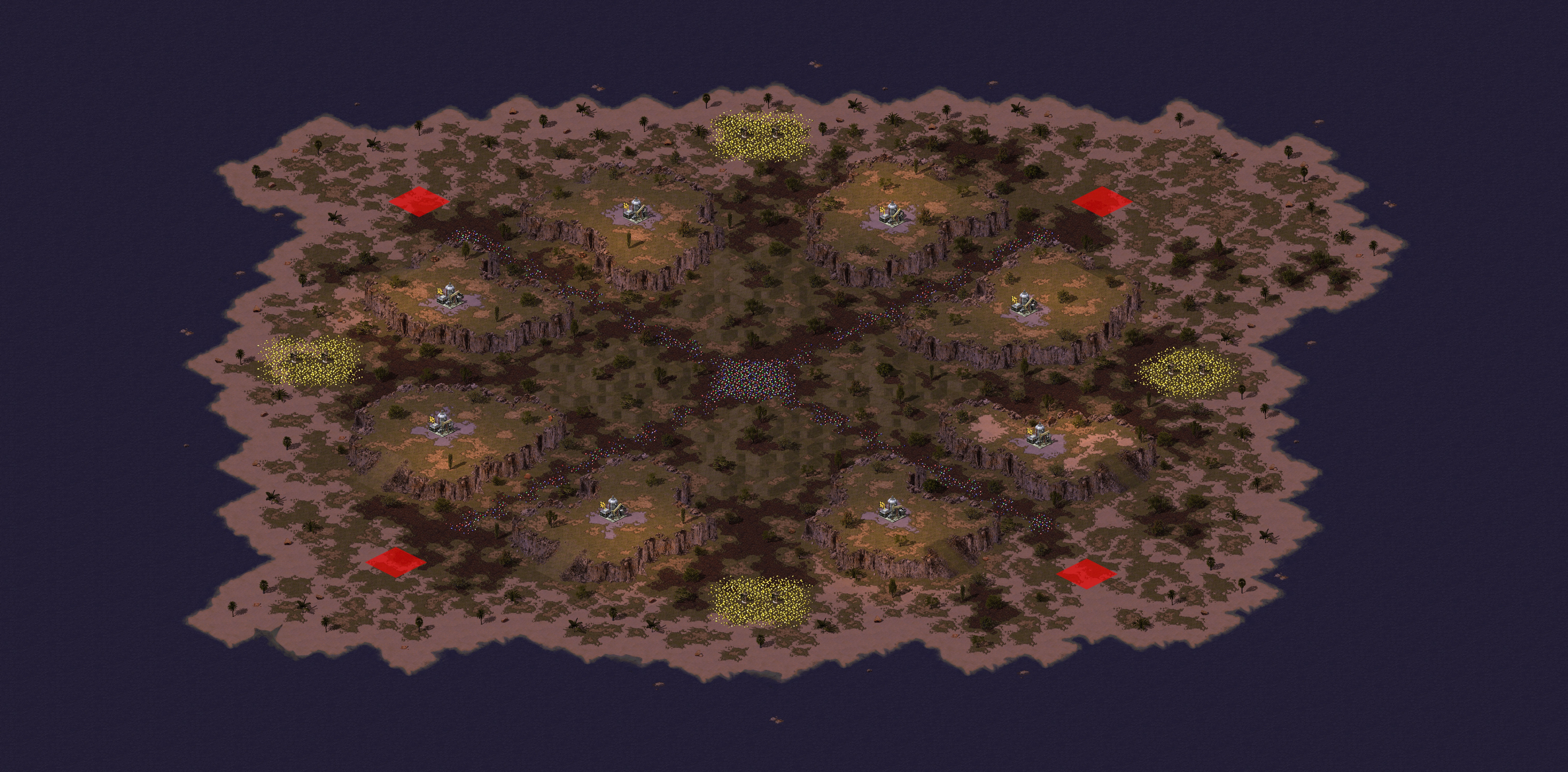 Rendered map: Valley of Gems