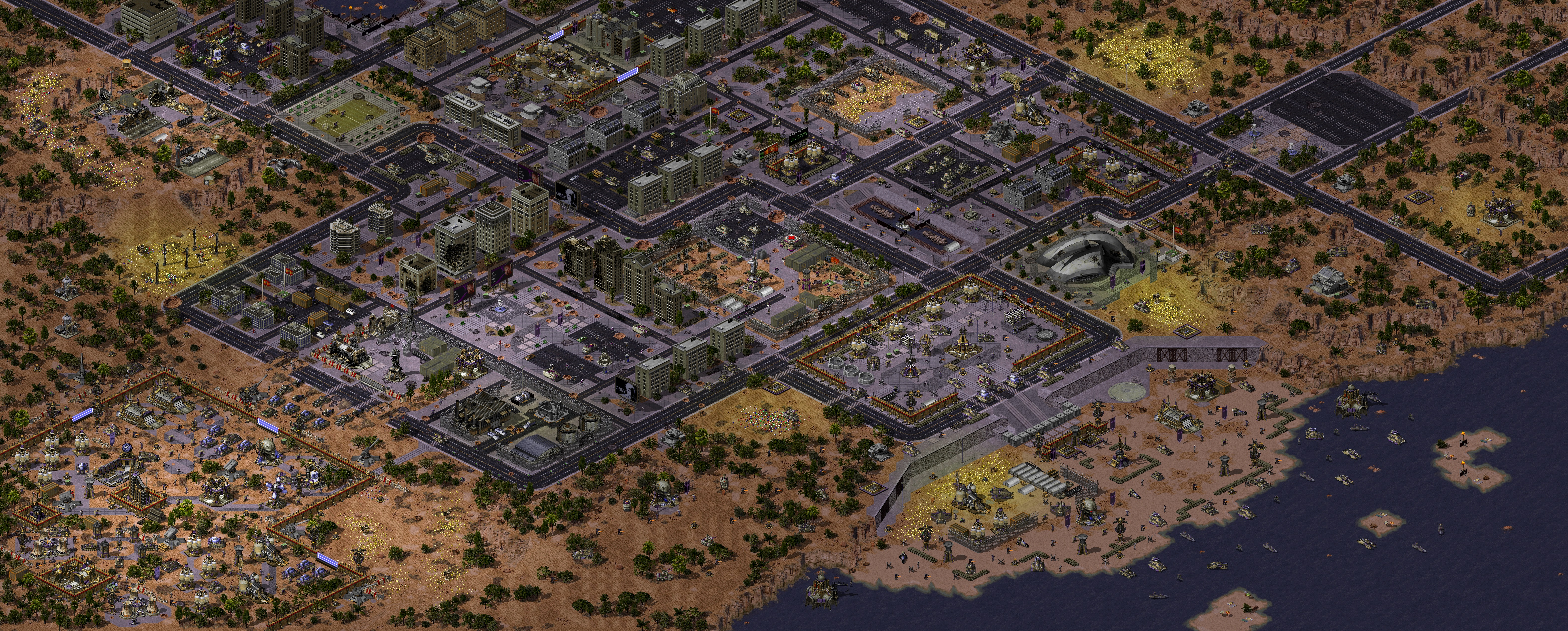 Rendered map: Allied Mission 18: Hysteria