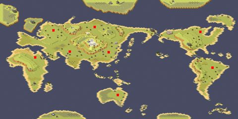 Rendered preview of World Map 0724