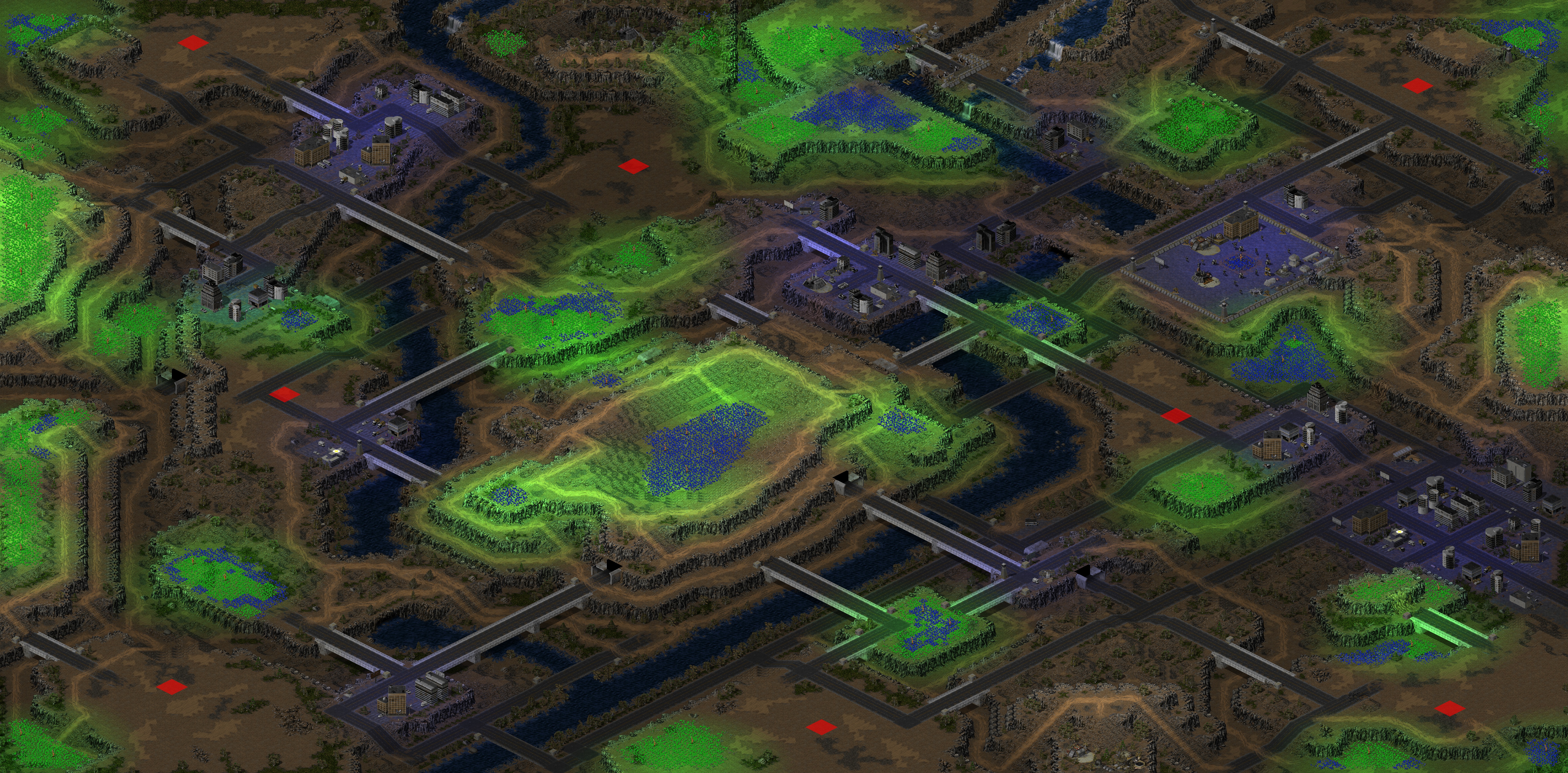 Rendered map: Excessive SE