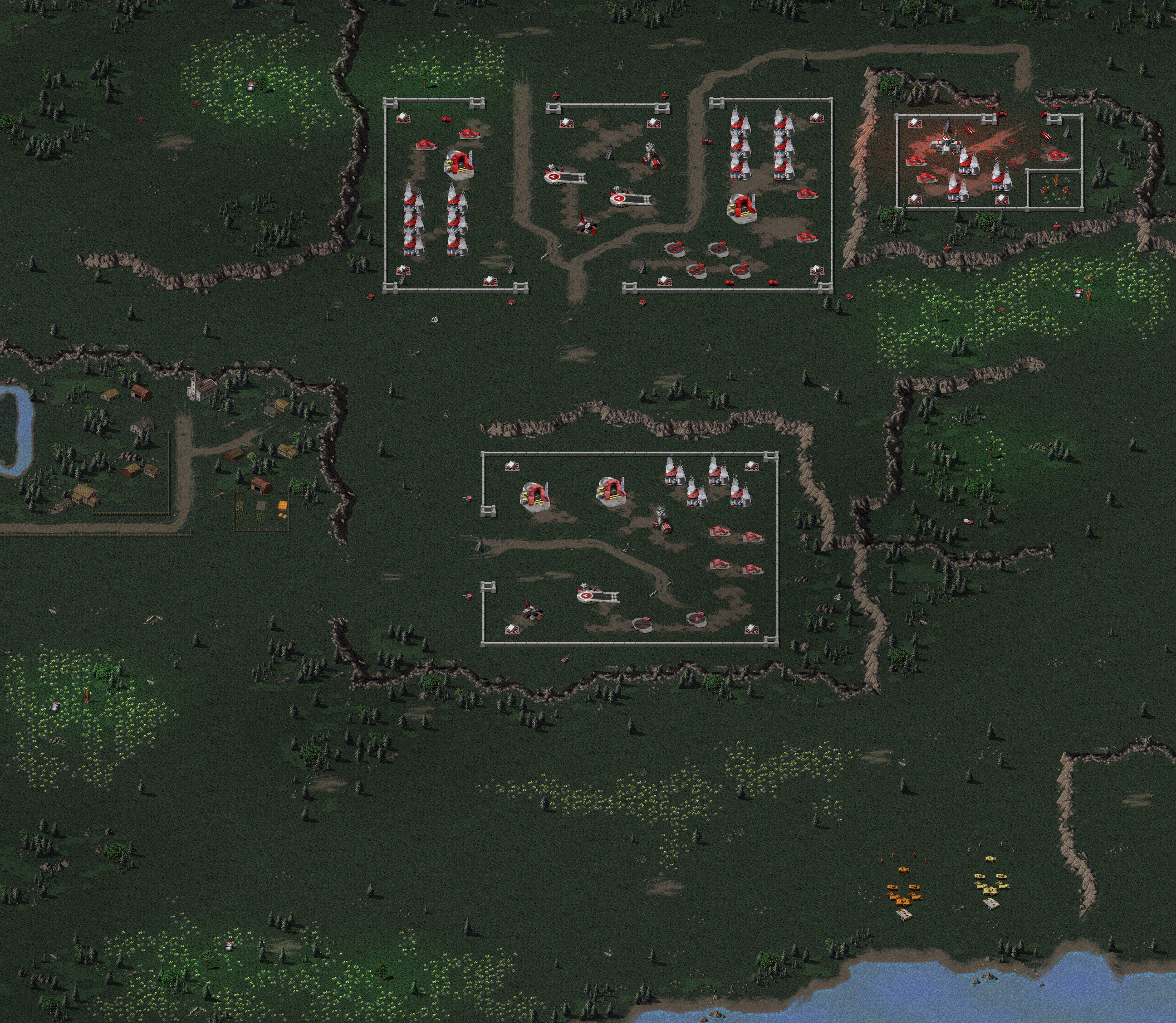 Rendered map: GDI 11: Ion Cannon Strike