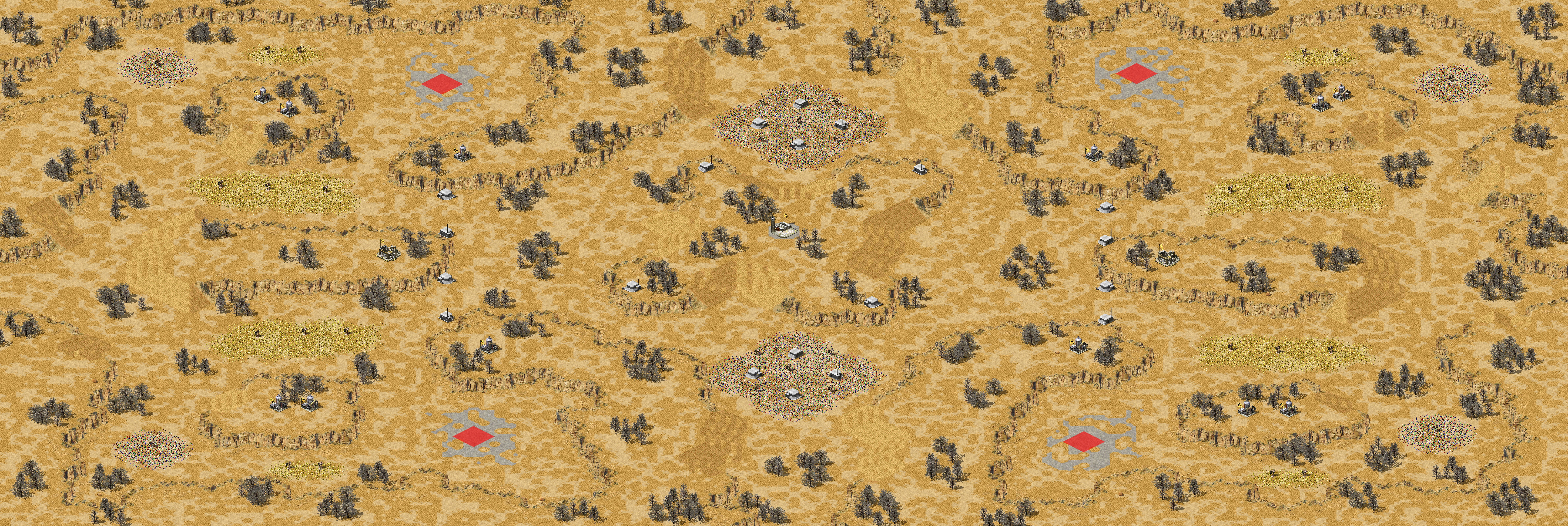 Rendered map: Barren Wasteland (2-4)