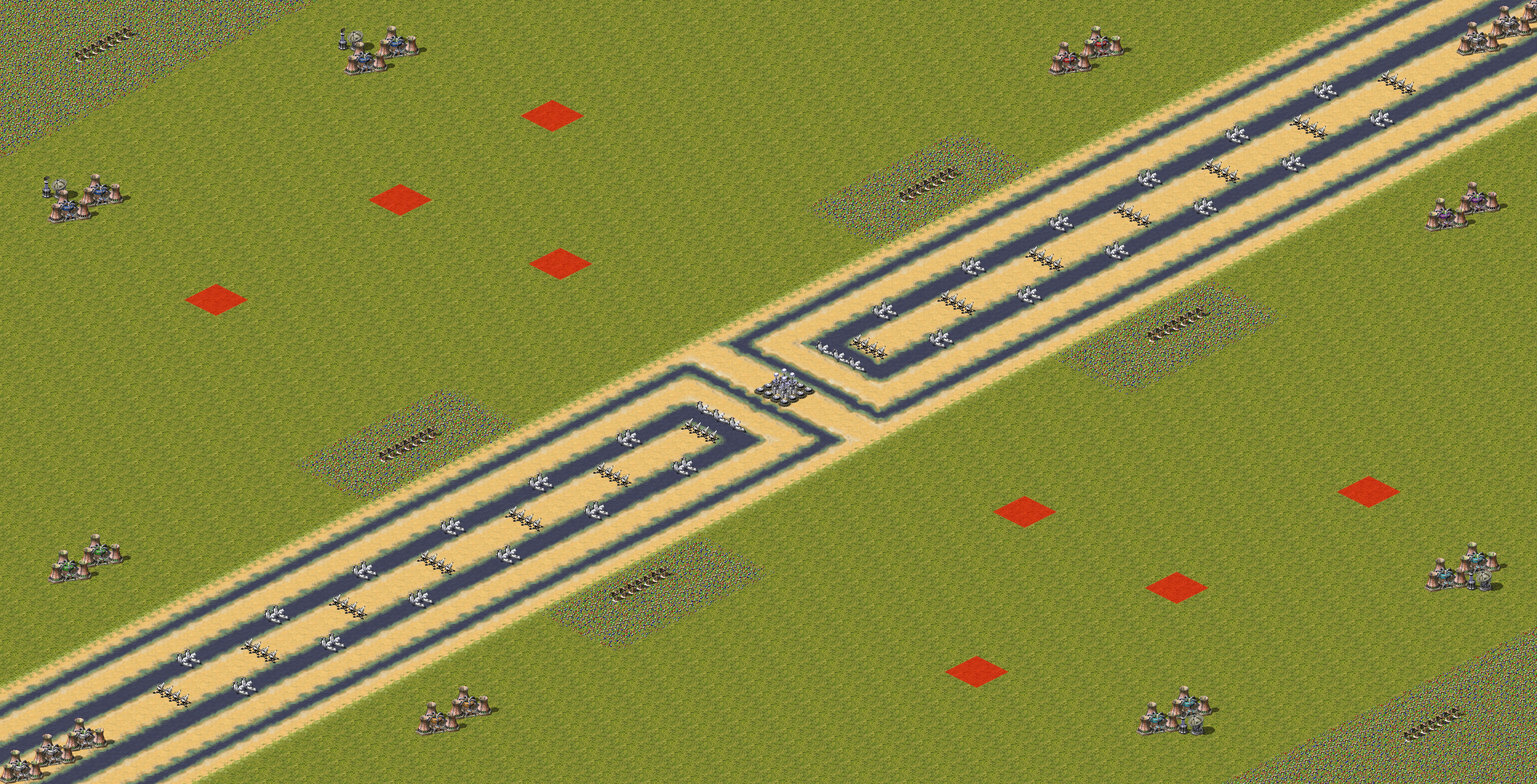 Rendered map: Narrow Path