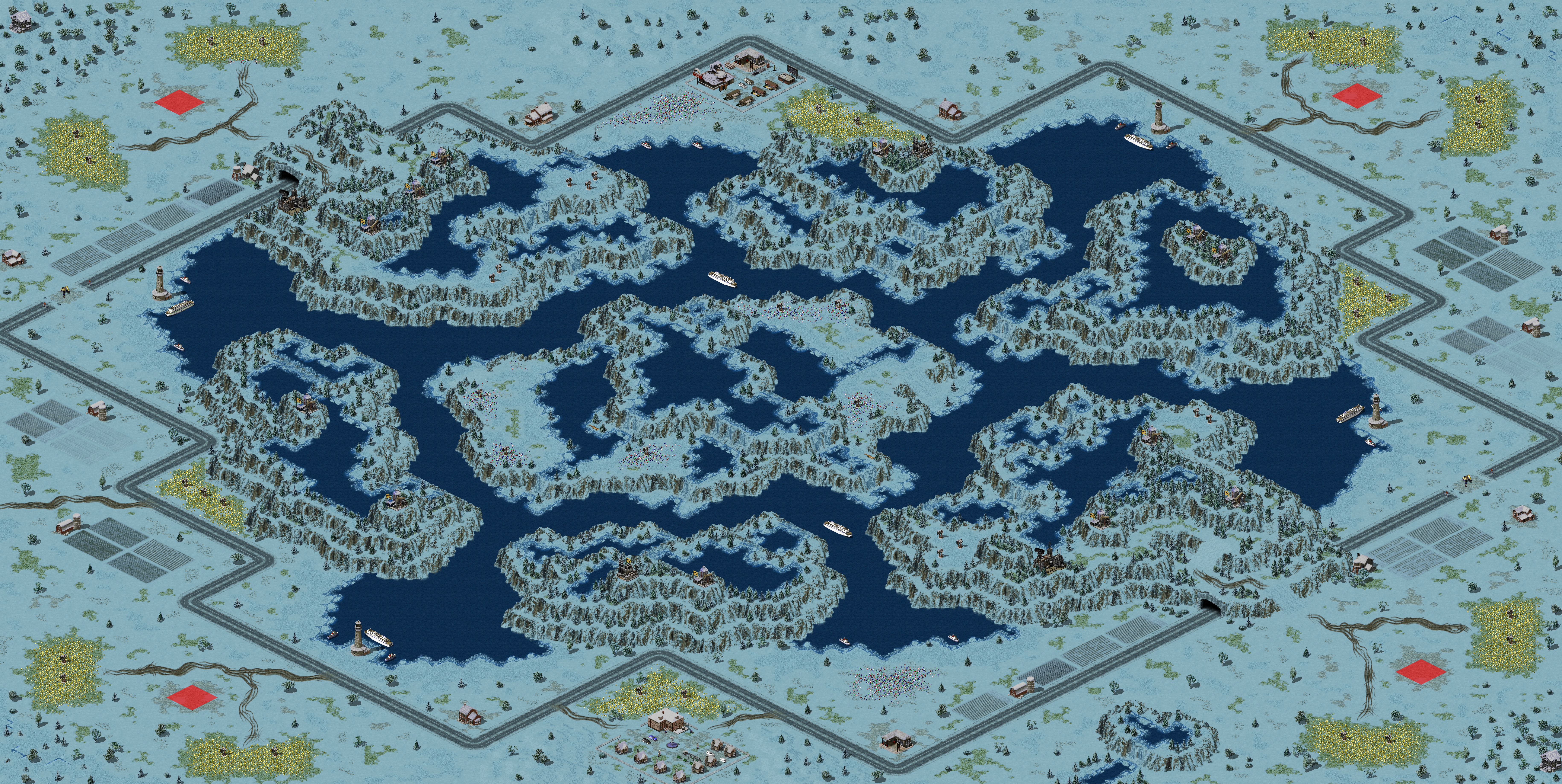 Rendered map: Buffed - Milford Canyon