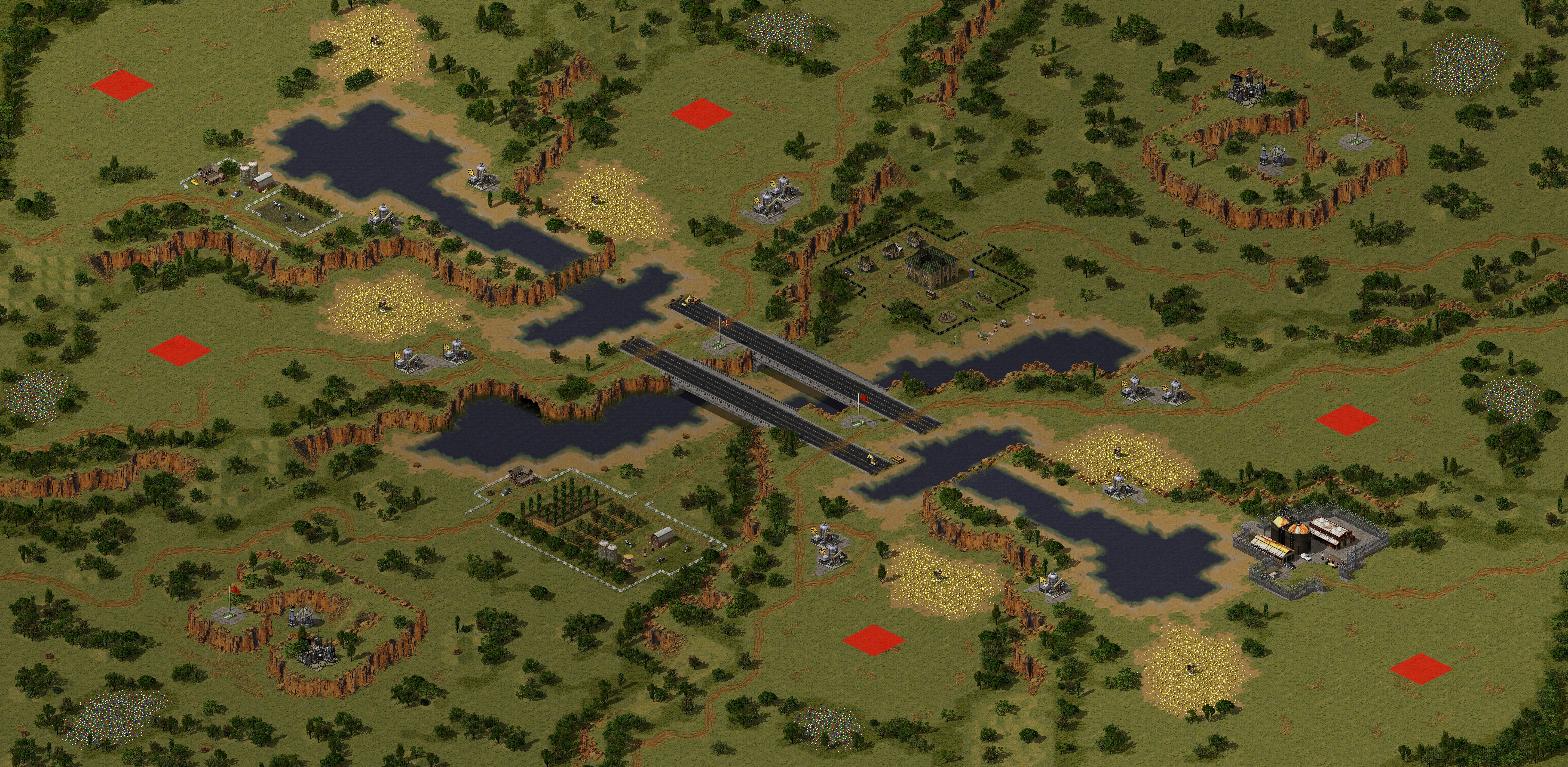 Rendered map: Brawl Against Nature (War1e1ore)