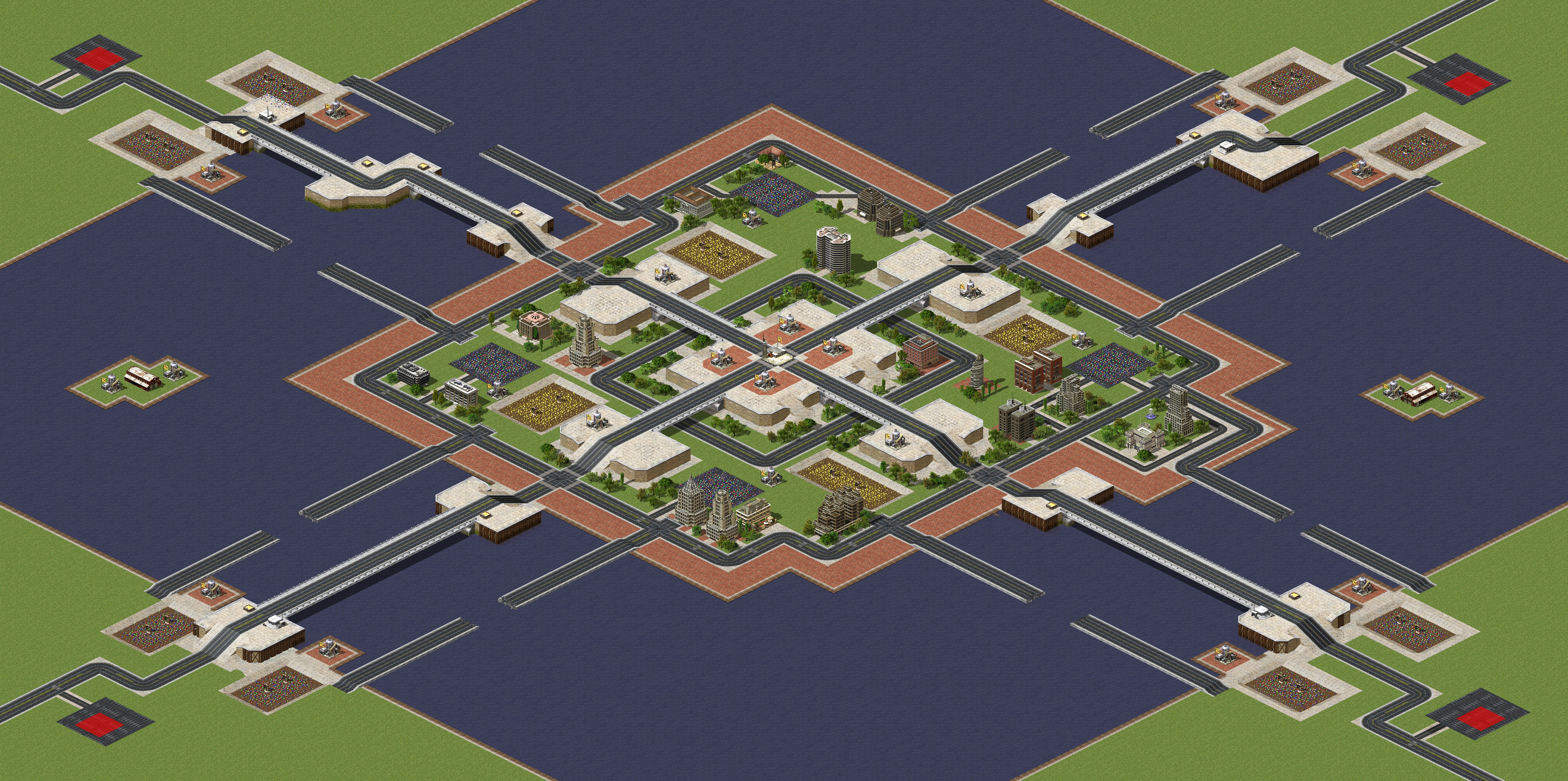 Rendered map: Central Artificial Island (4)