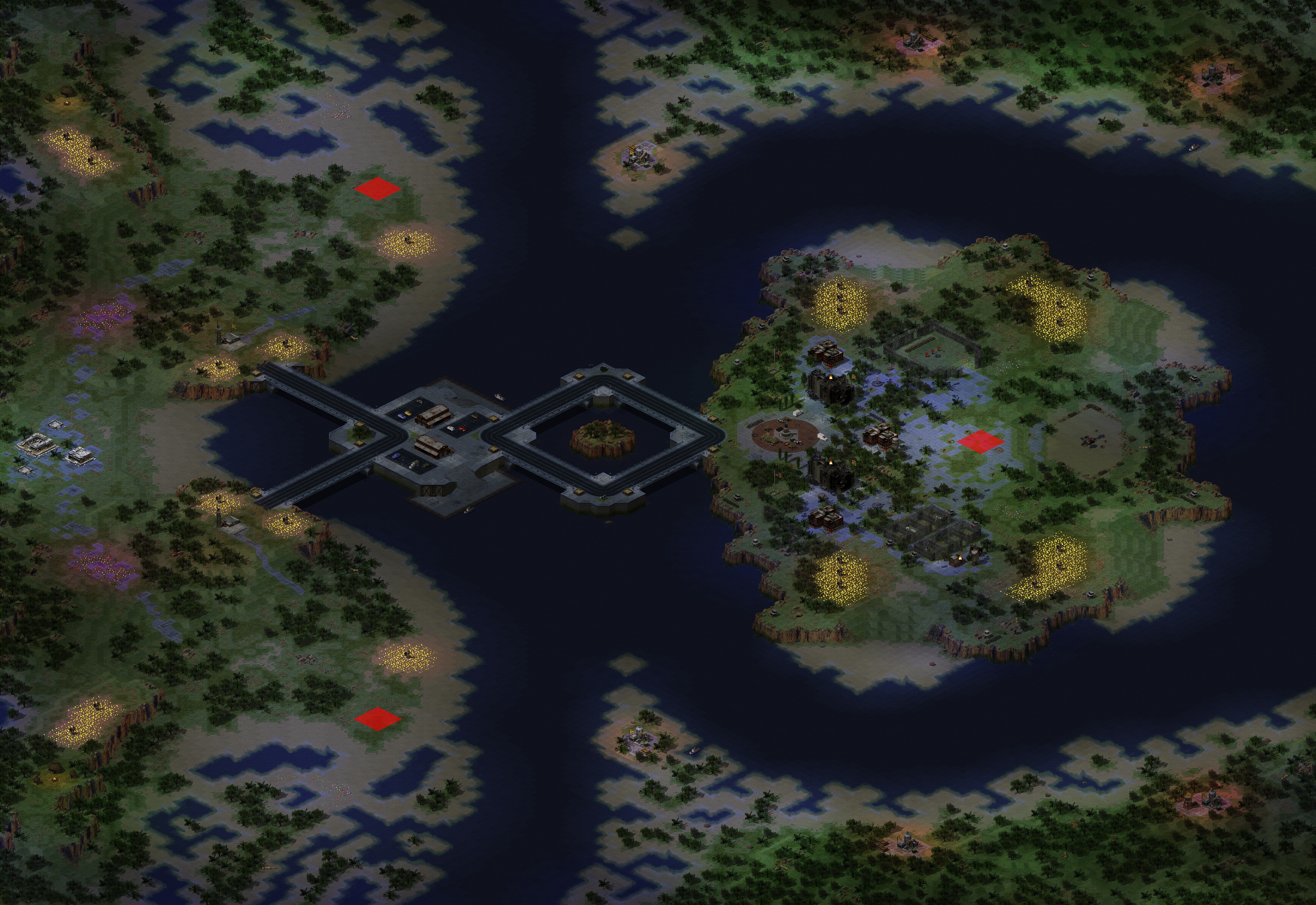 Rendered map: Outbreak 2v1
