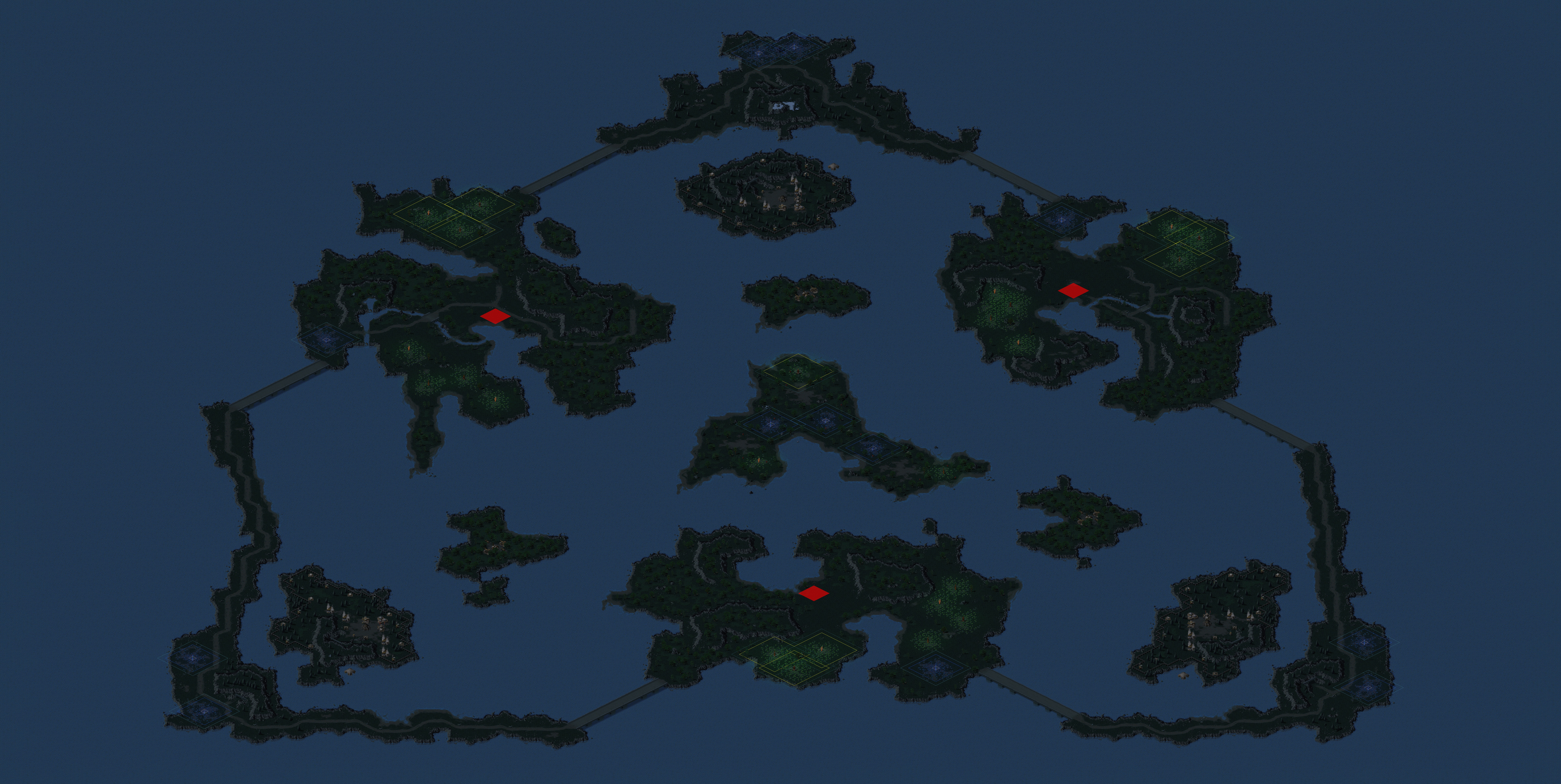 Rendered map: Island Raiders