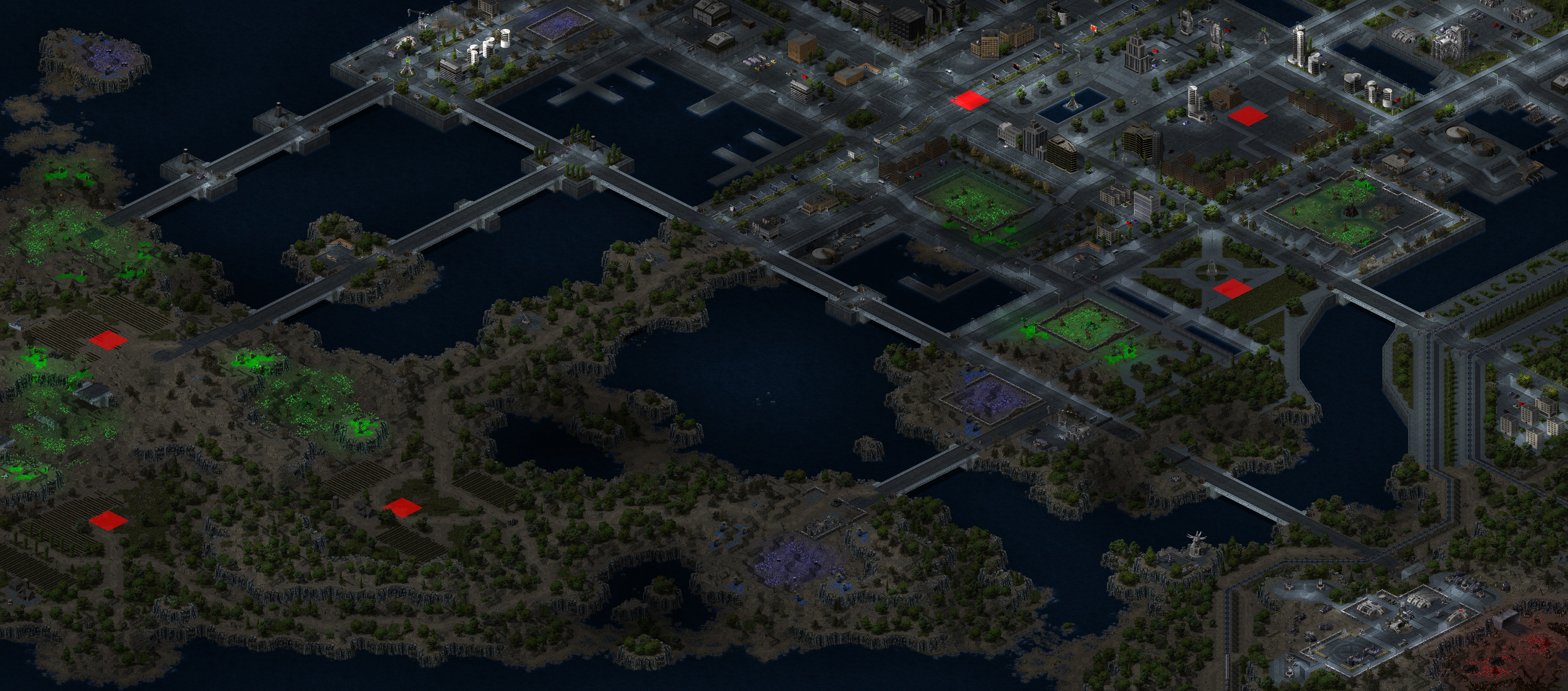 Rendered map: Epsilon City