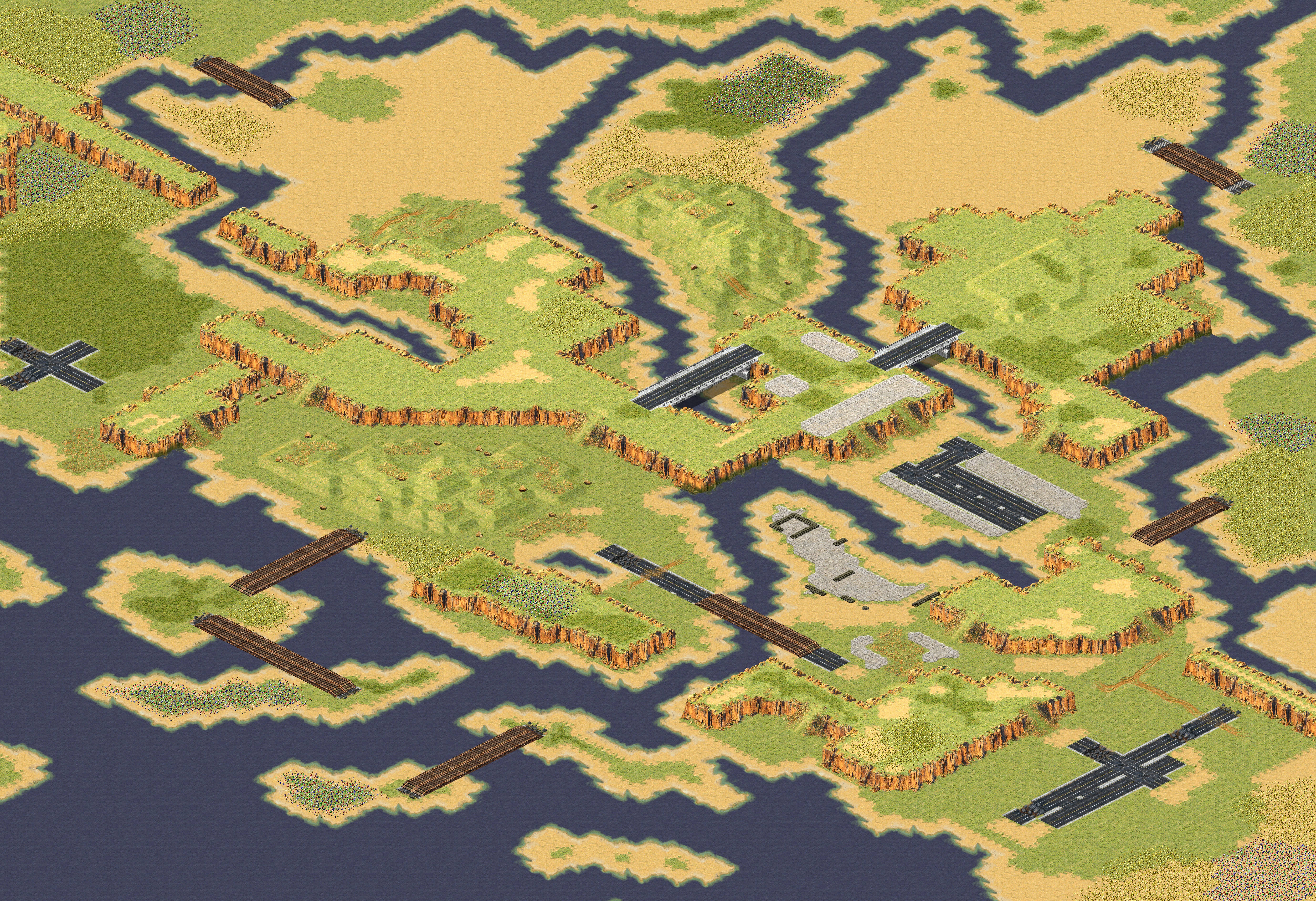Rendered map: Bosnia
