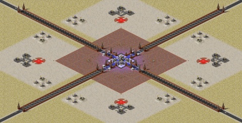 Rendered preview of Red Square X