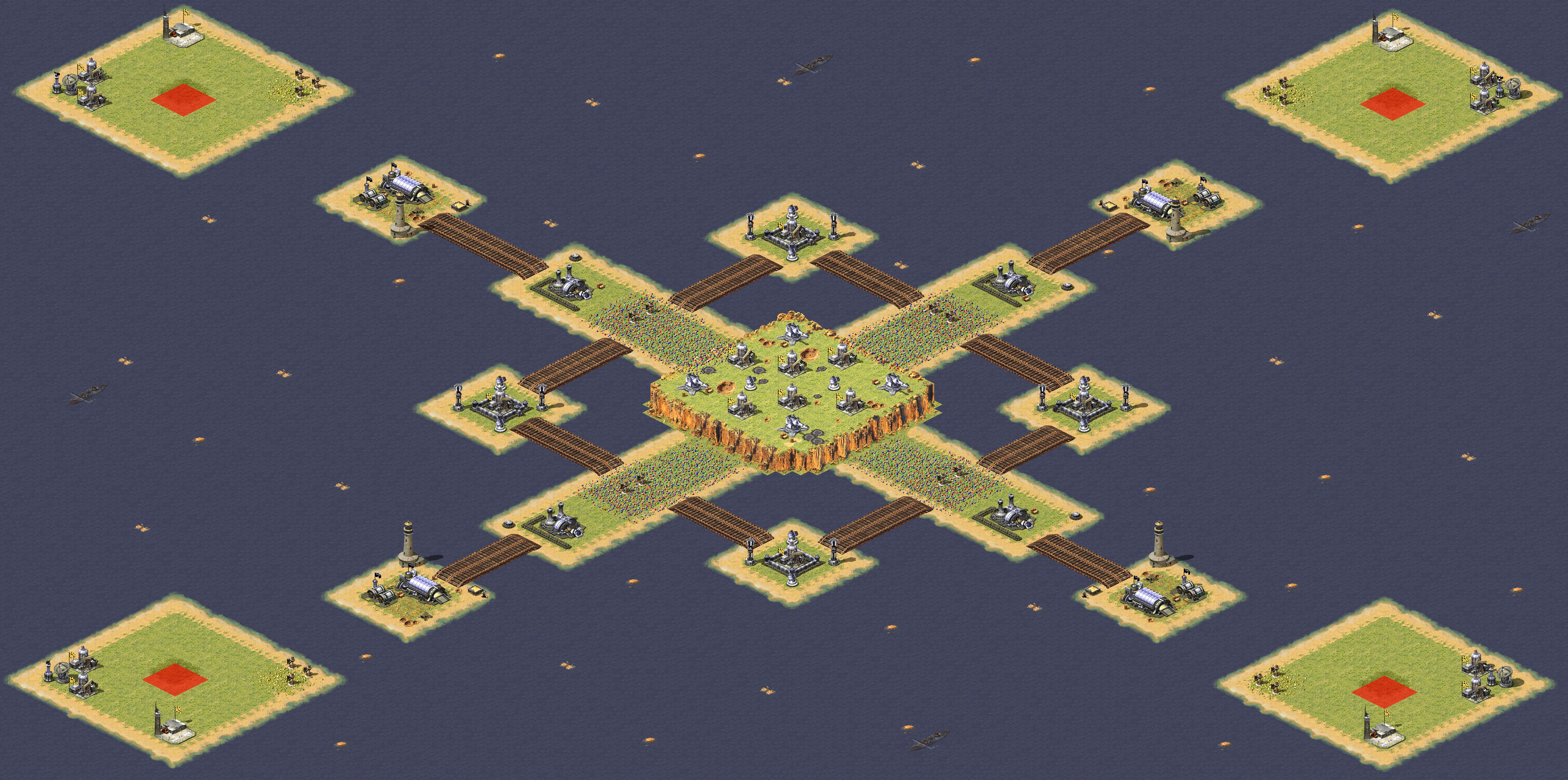 Rendered map: Naval Multiple Patches