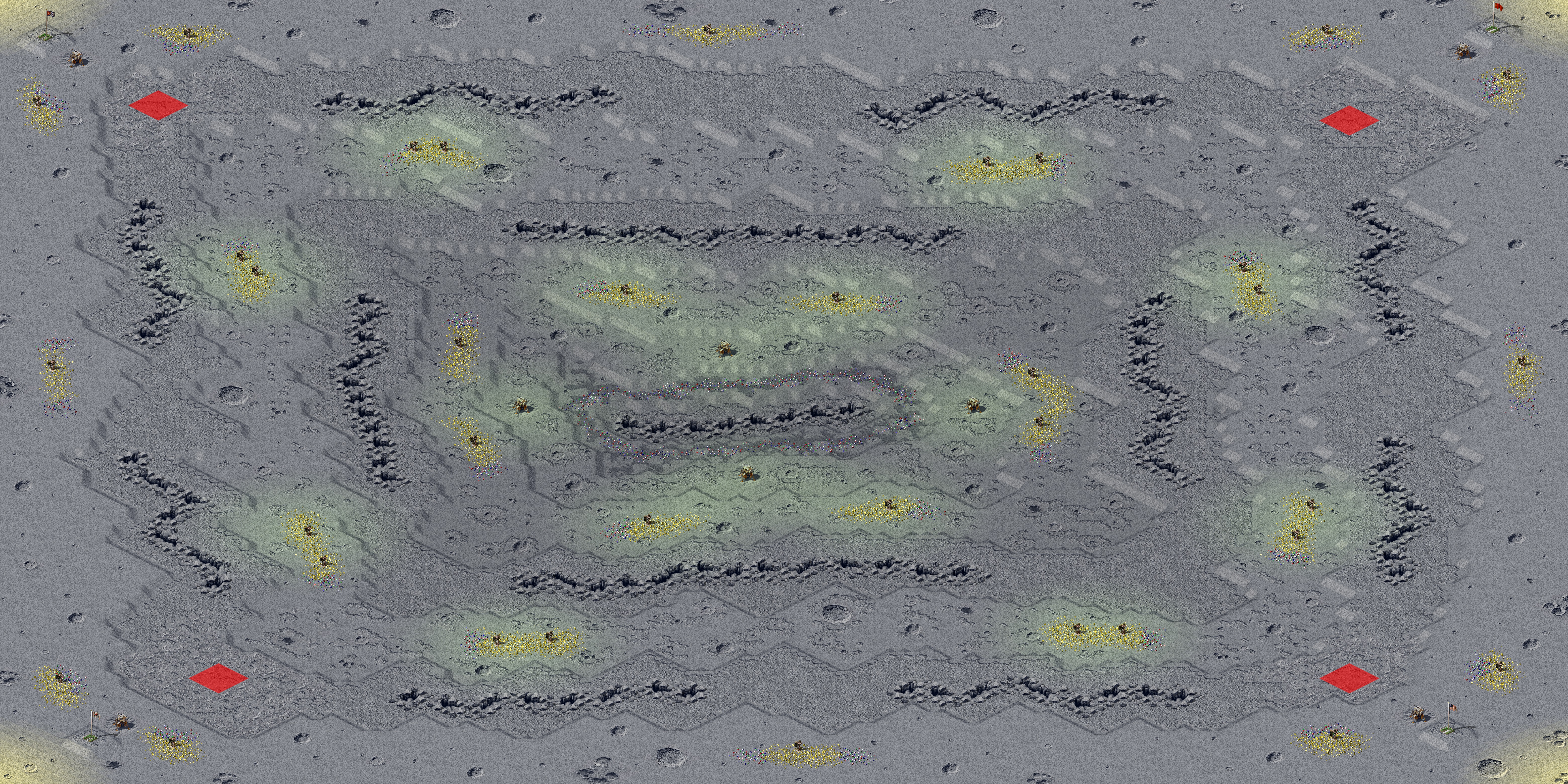 Rendered map: Space Race