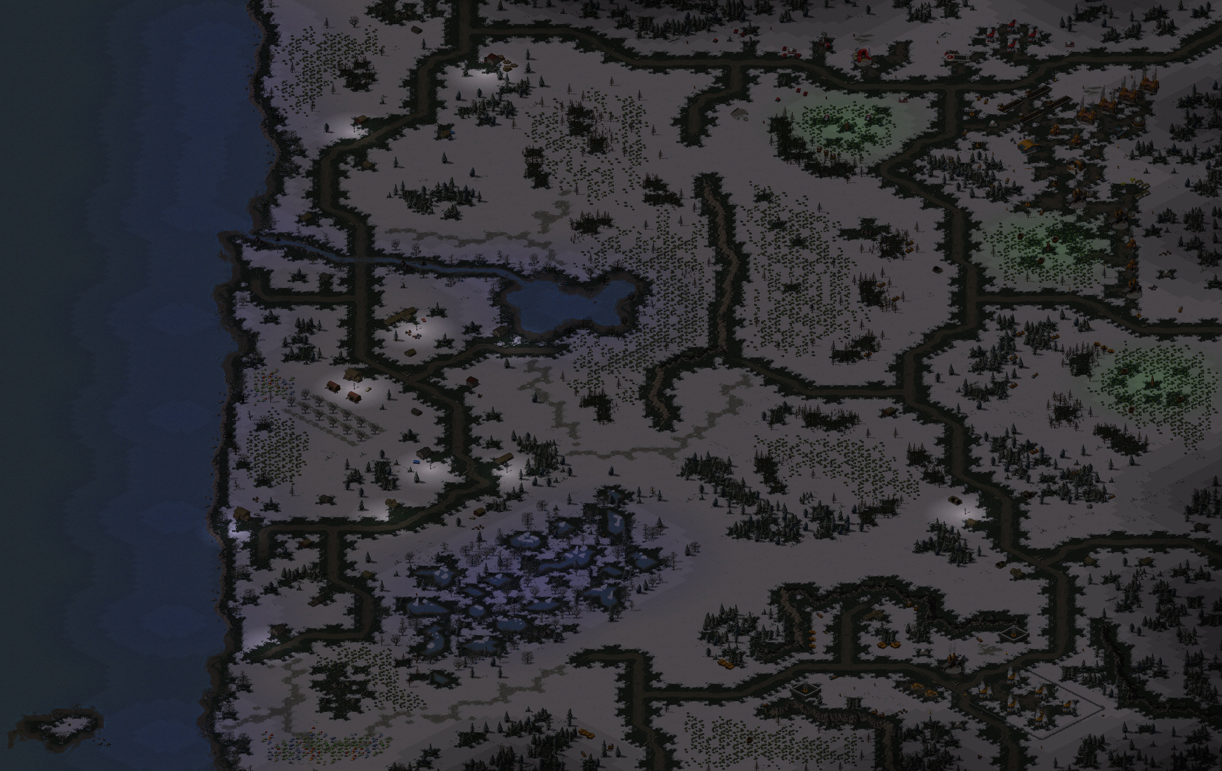 Rendered map: CR Route A #10: Tiberium Denial
