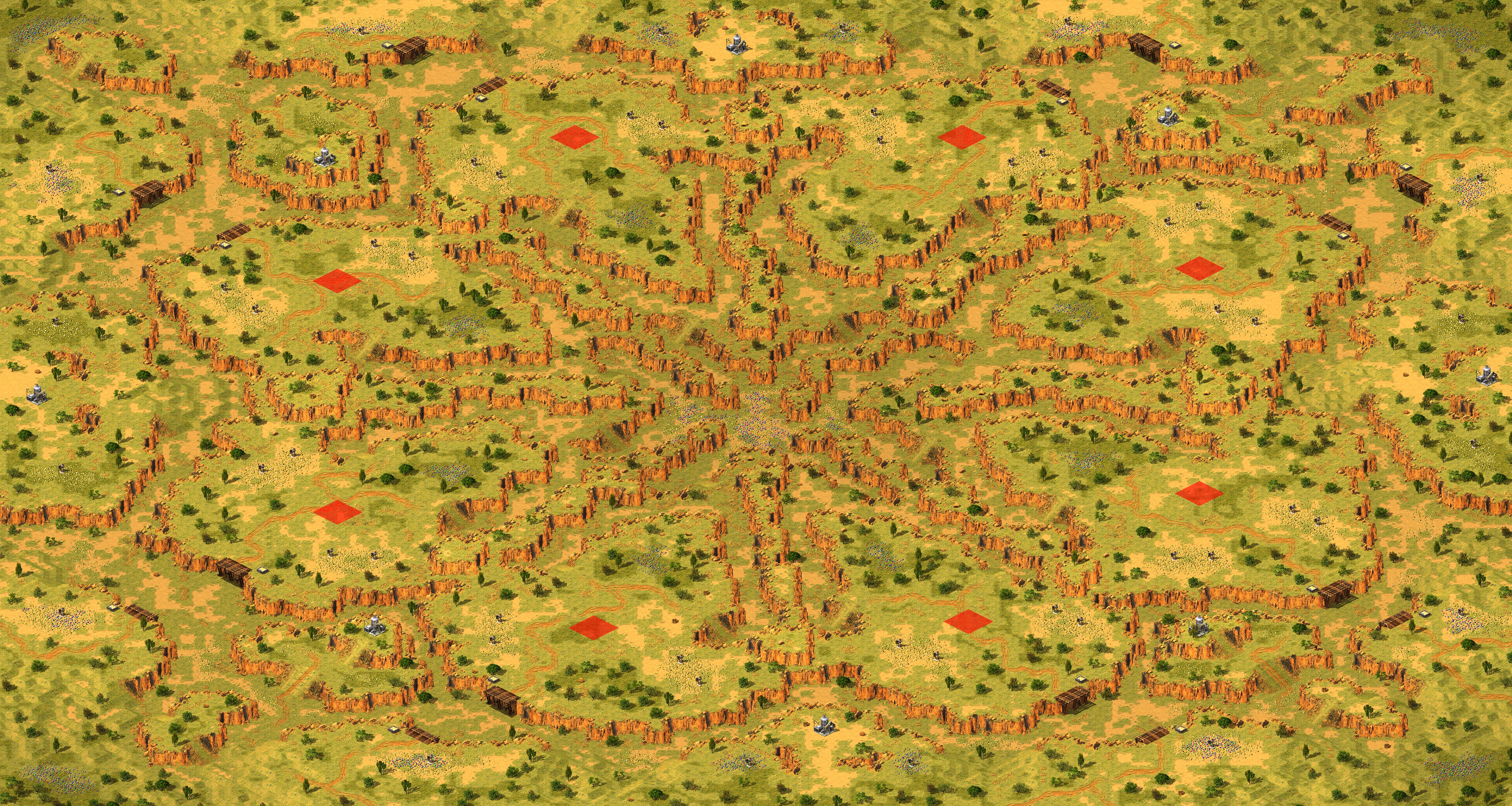 Rendered map: Buffed Narrow Passage
