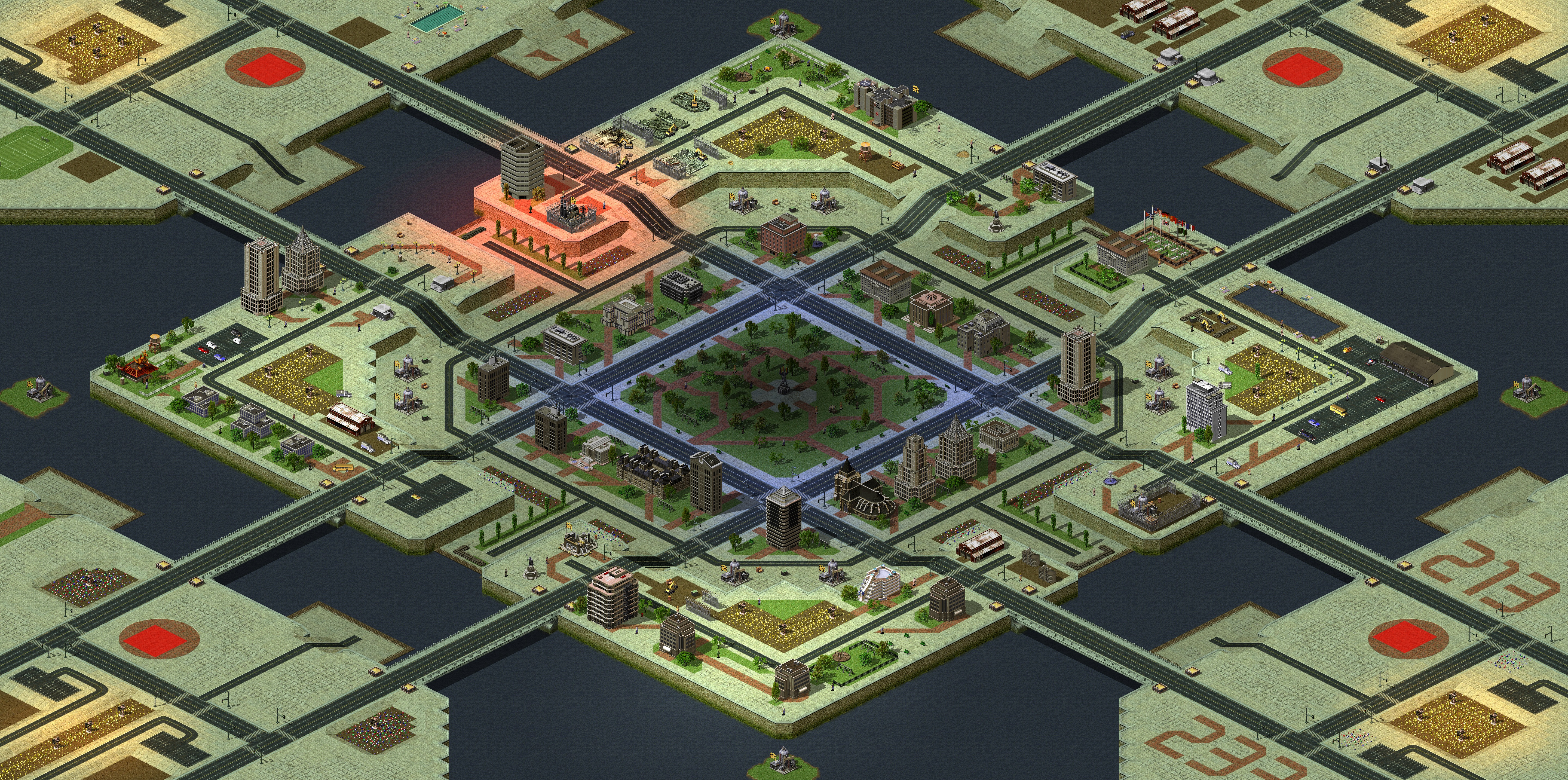 Rendered map: 新增益-帝都雾霾公园