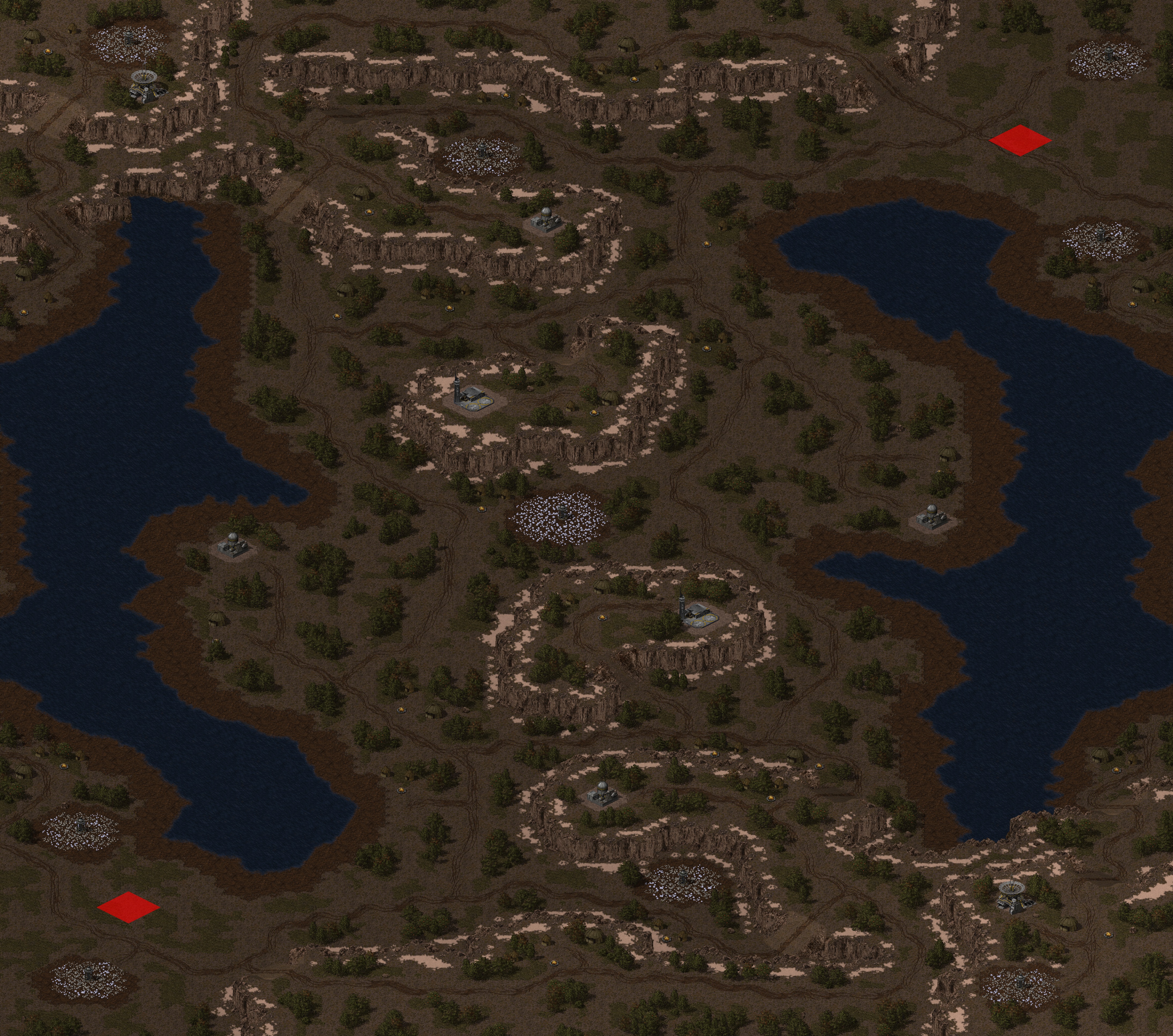 Rendered map: Canals of Carnage