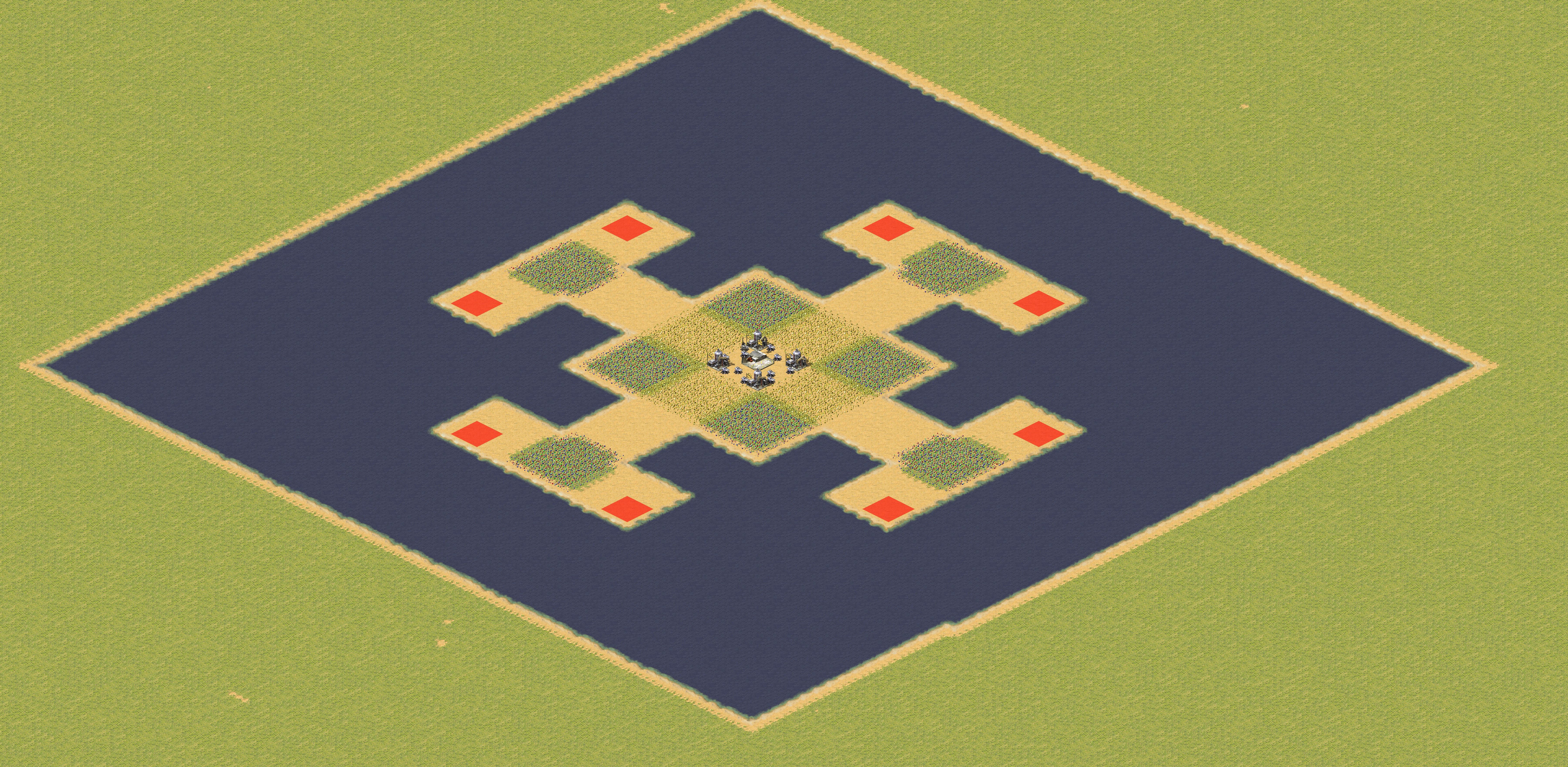 Rendered map: Soviet Battle