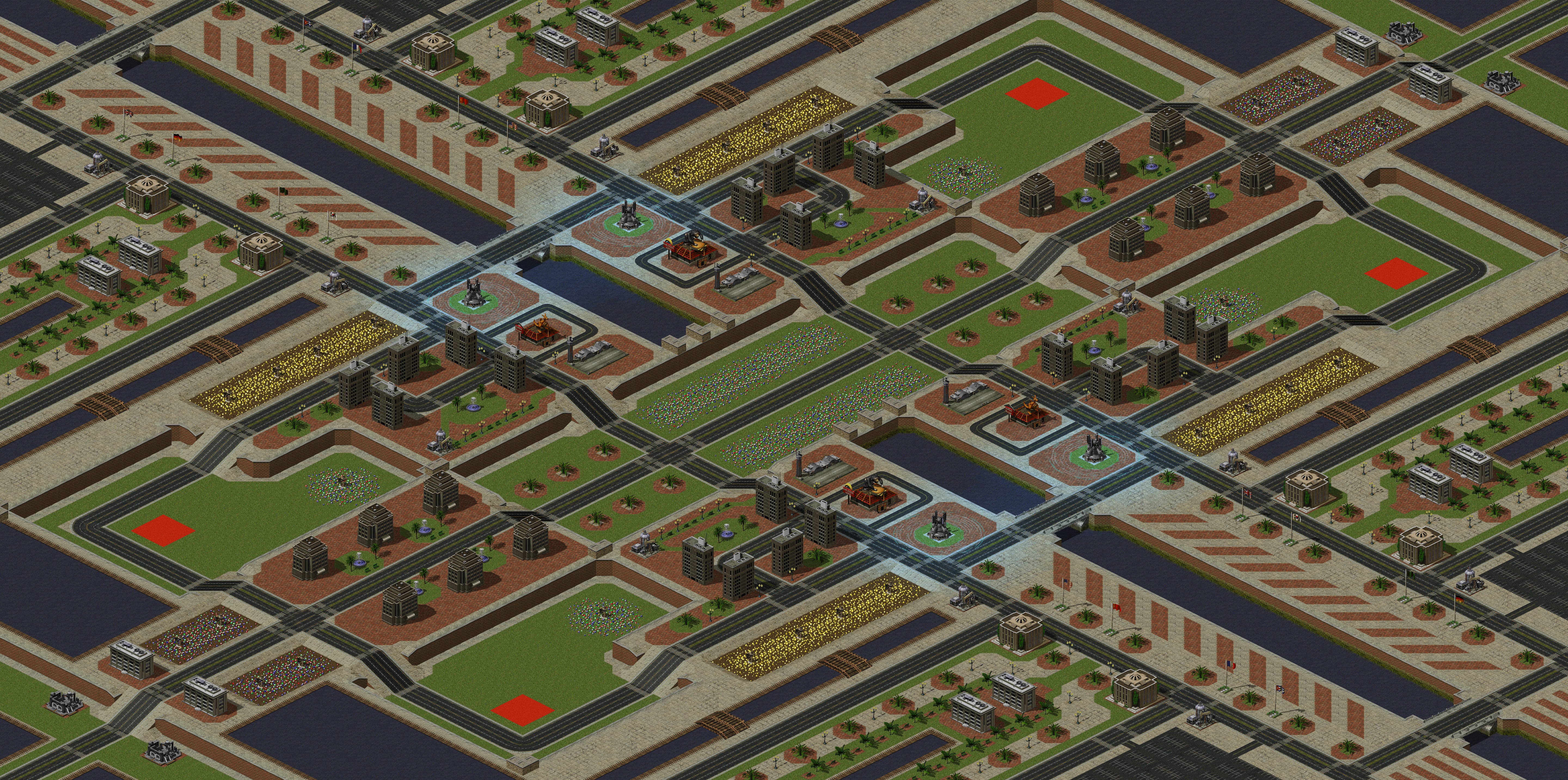 Rendered map: Central Channel