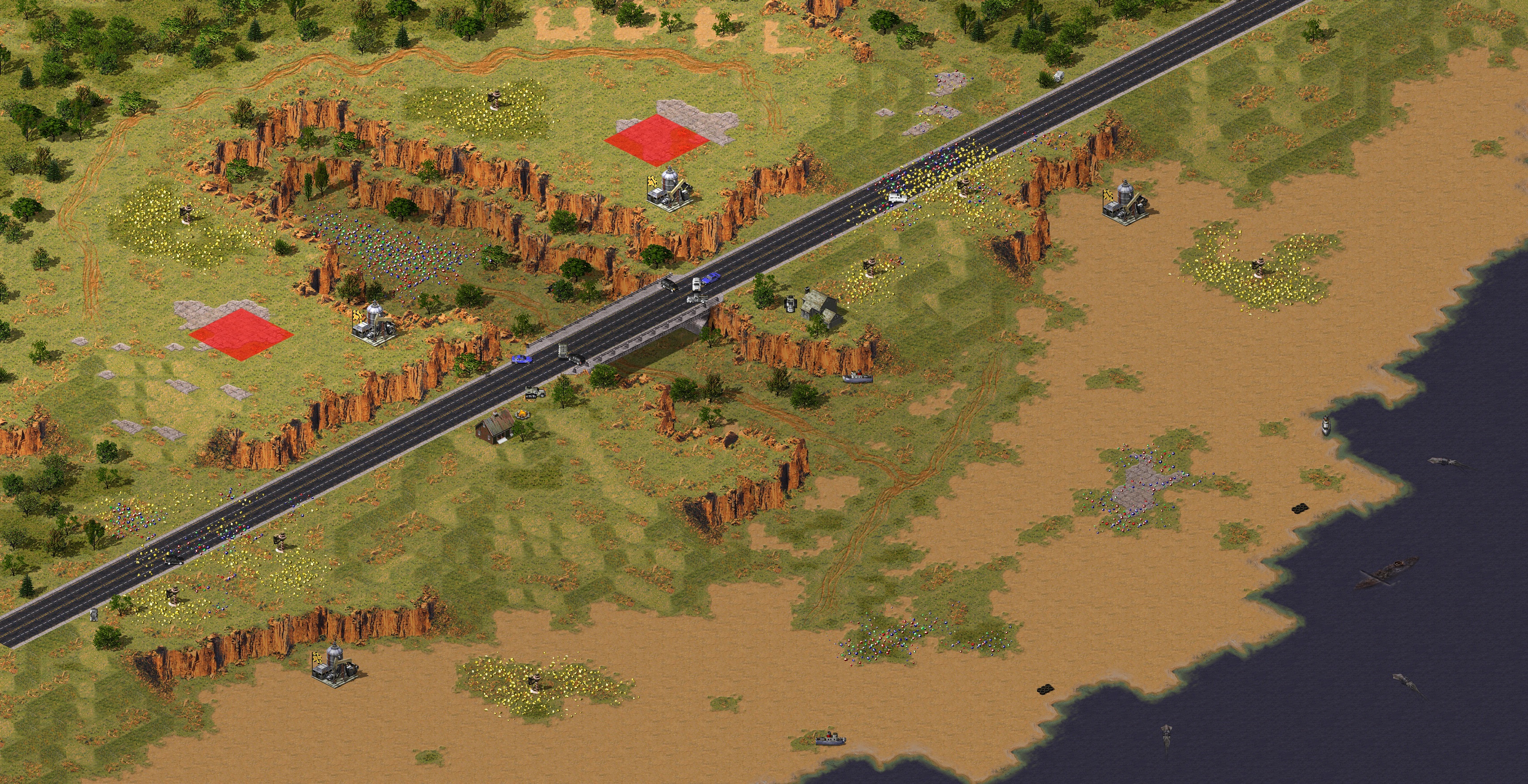 Rendered map: Highway 17（2-4