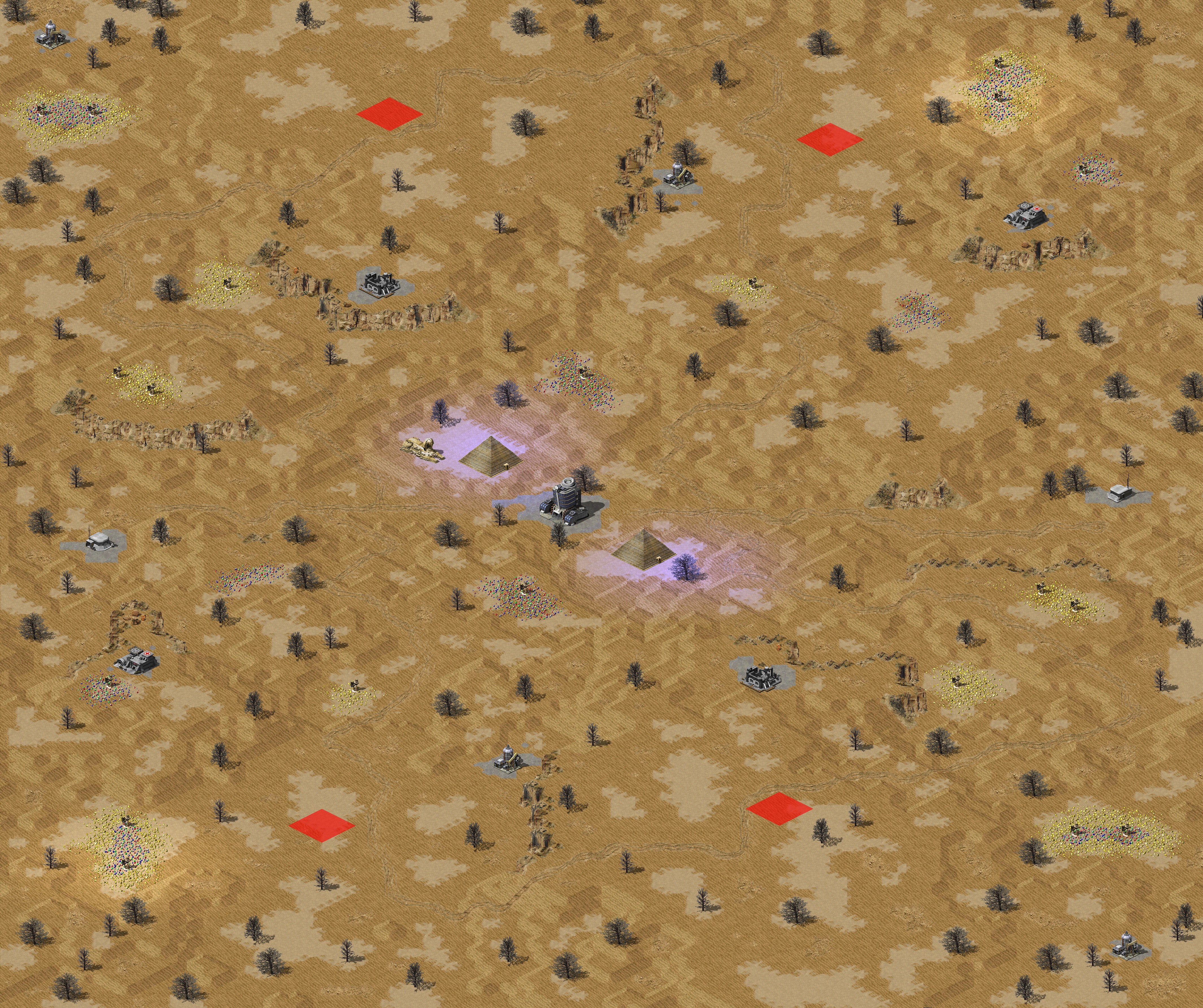Rendered map: Barren Valley