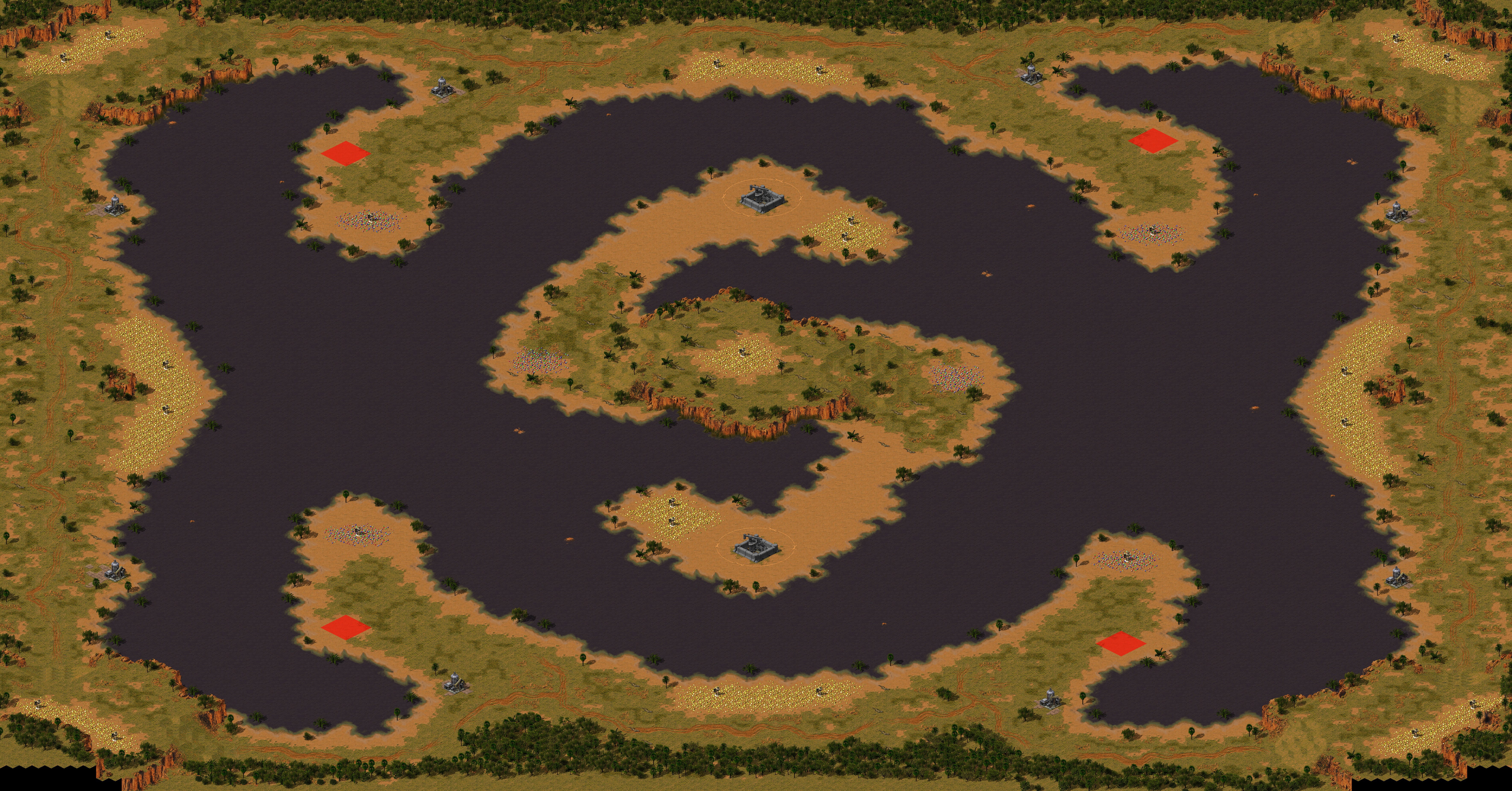 Rendered map: Don't Mock the Croc