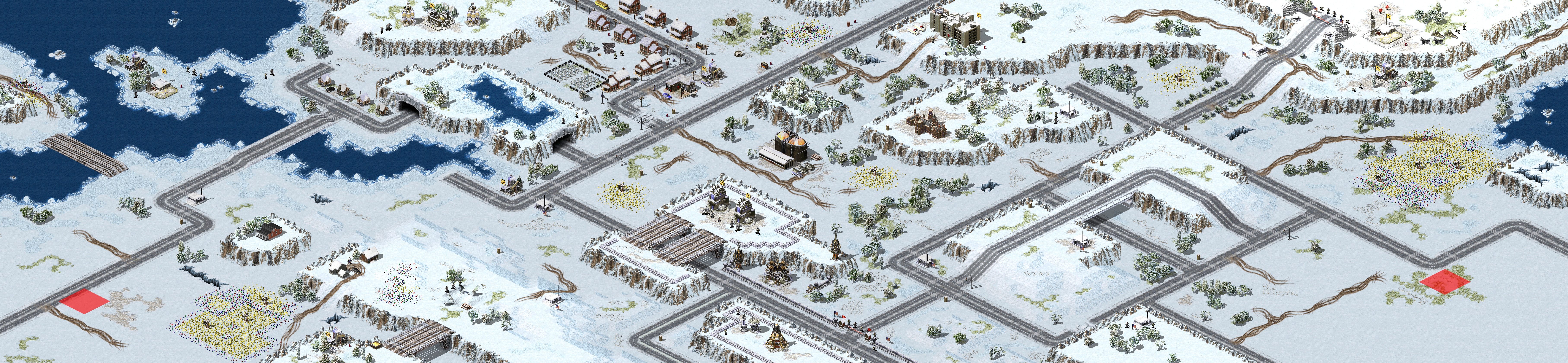 Rendered map: Snowy Stuff v2