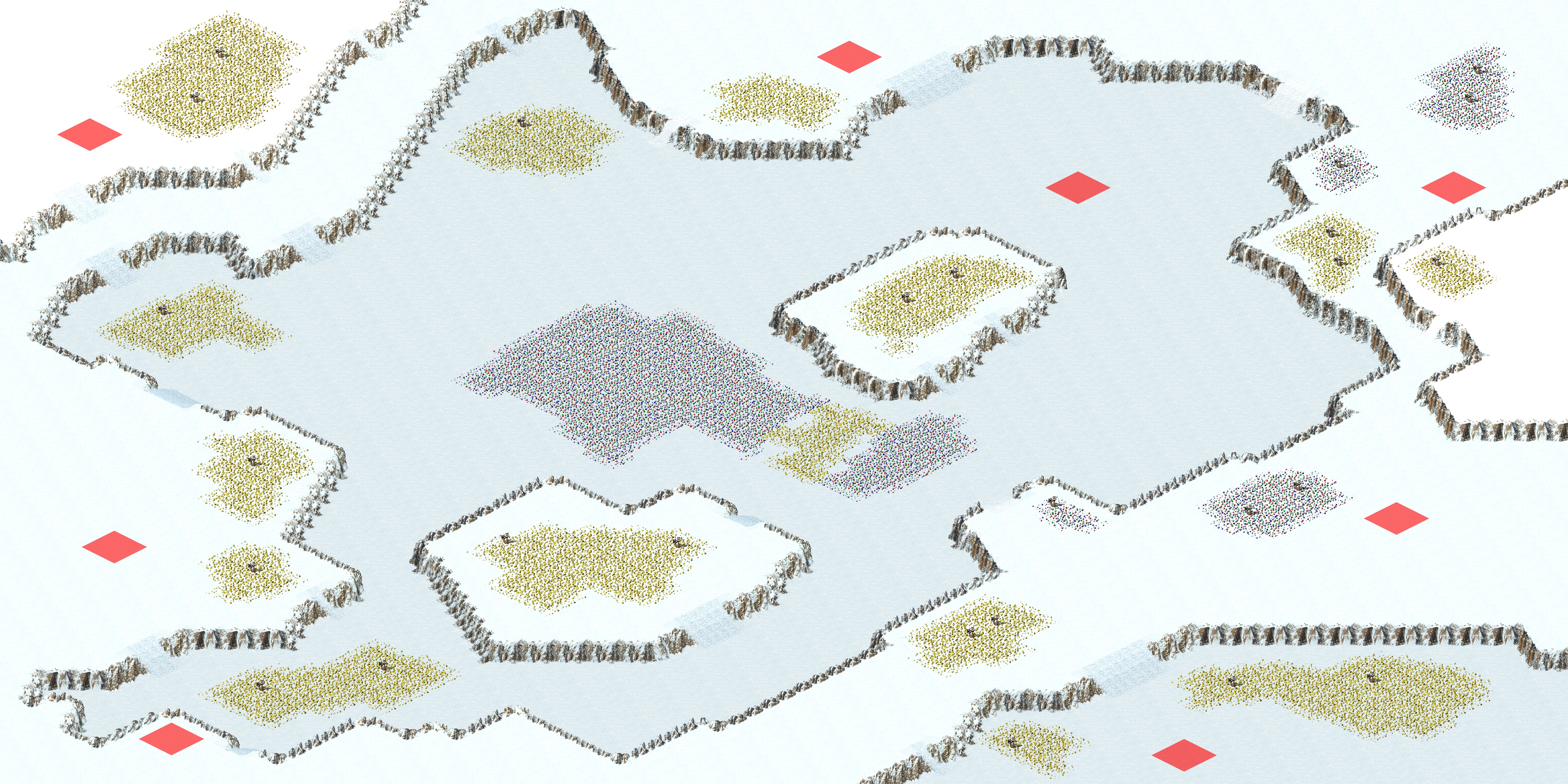 Rendered map: Snowy Field v1.0