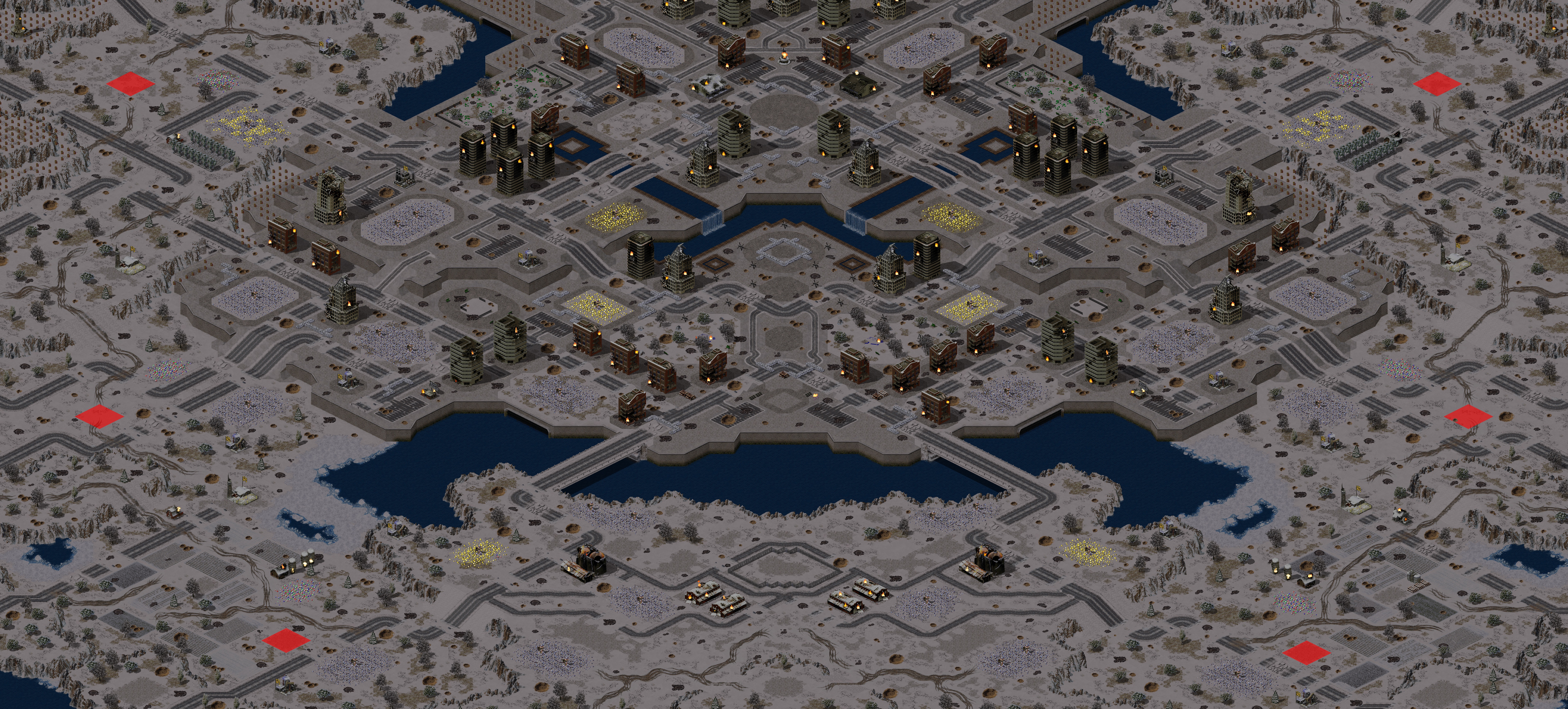 Rendered map: Winter Desolation