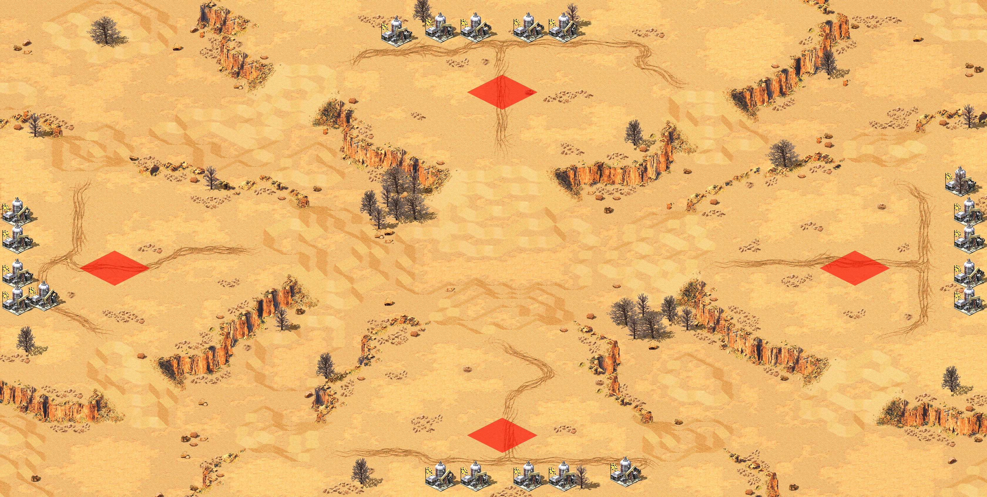Rendered map: Hot Oil Field