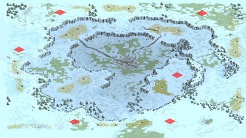 Rendered preview of 冰天雪地3v3版[对战]