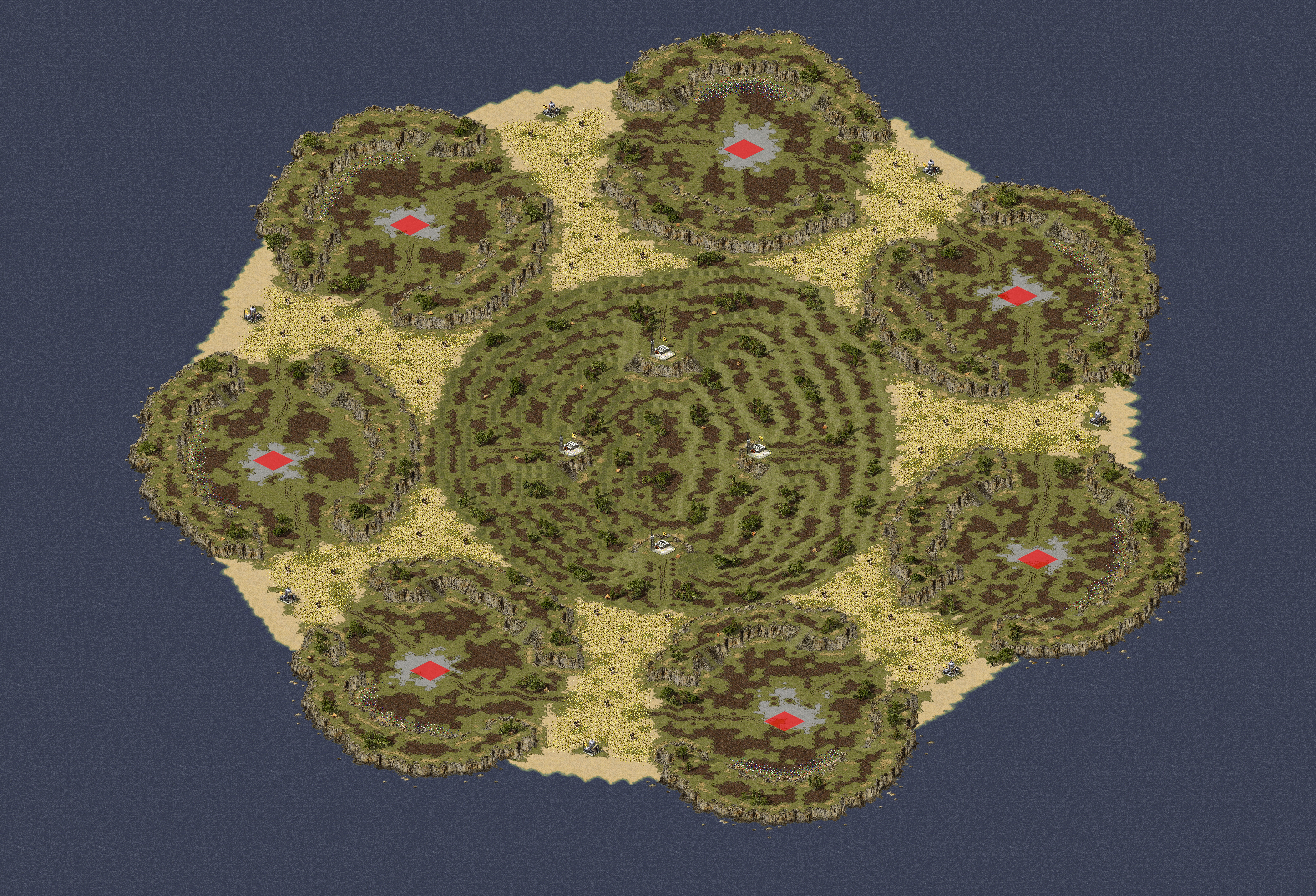 Rendered map: Heptagon Havoc (2-7)