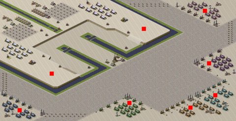 Rendered preview of 2 Allied 6 Yuri Tower Left Right