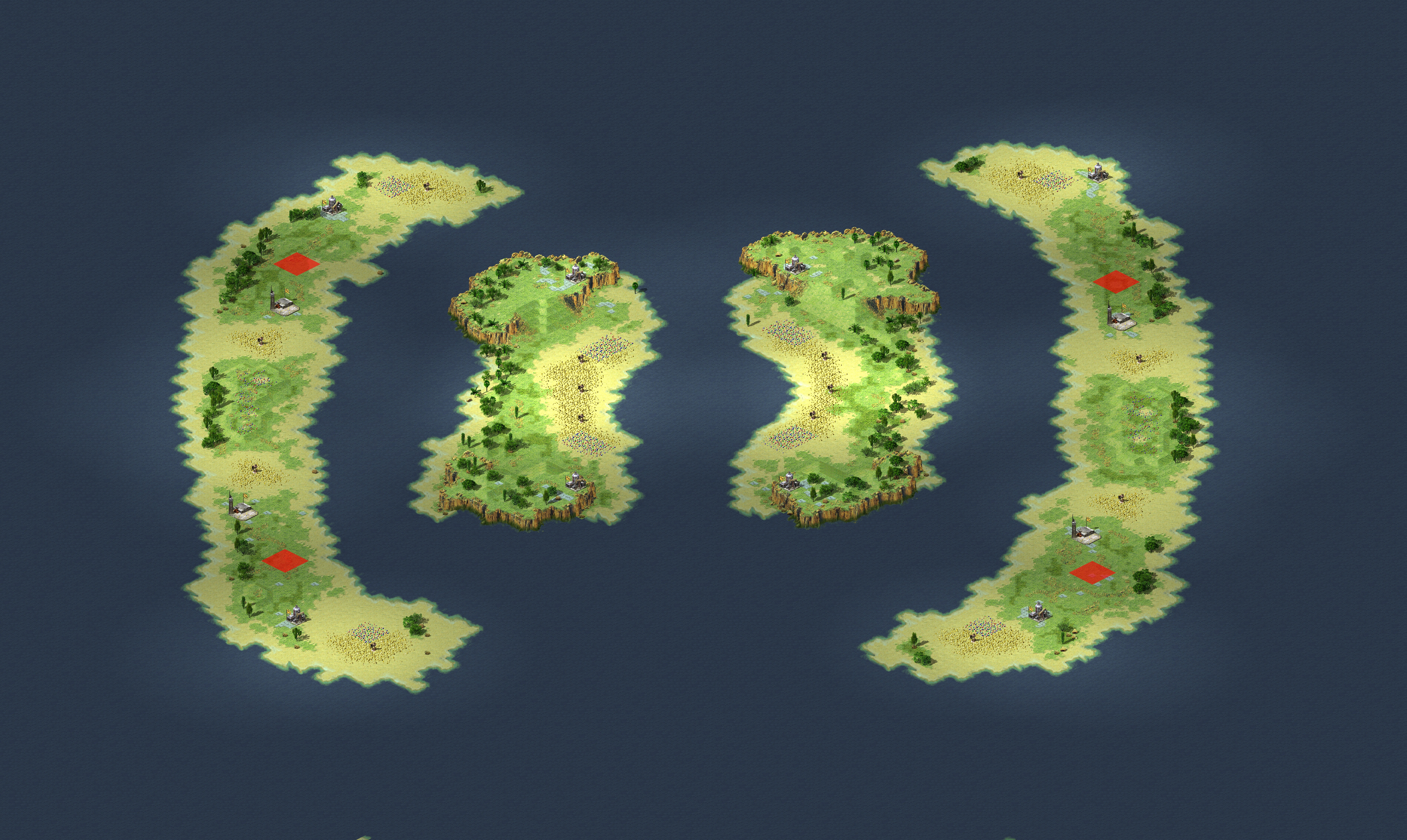Rendered map: mini莉莎（预占领）