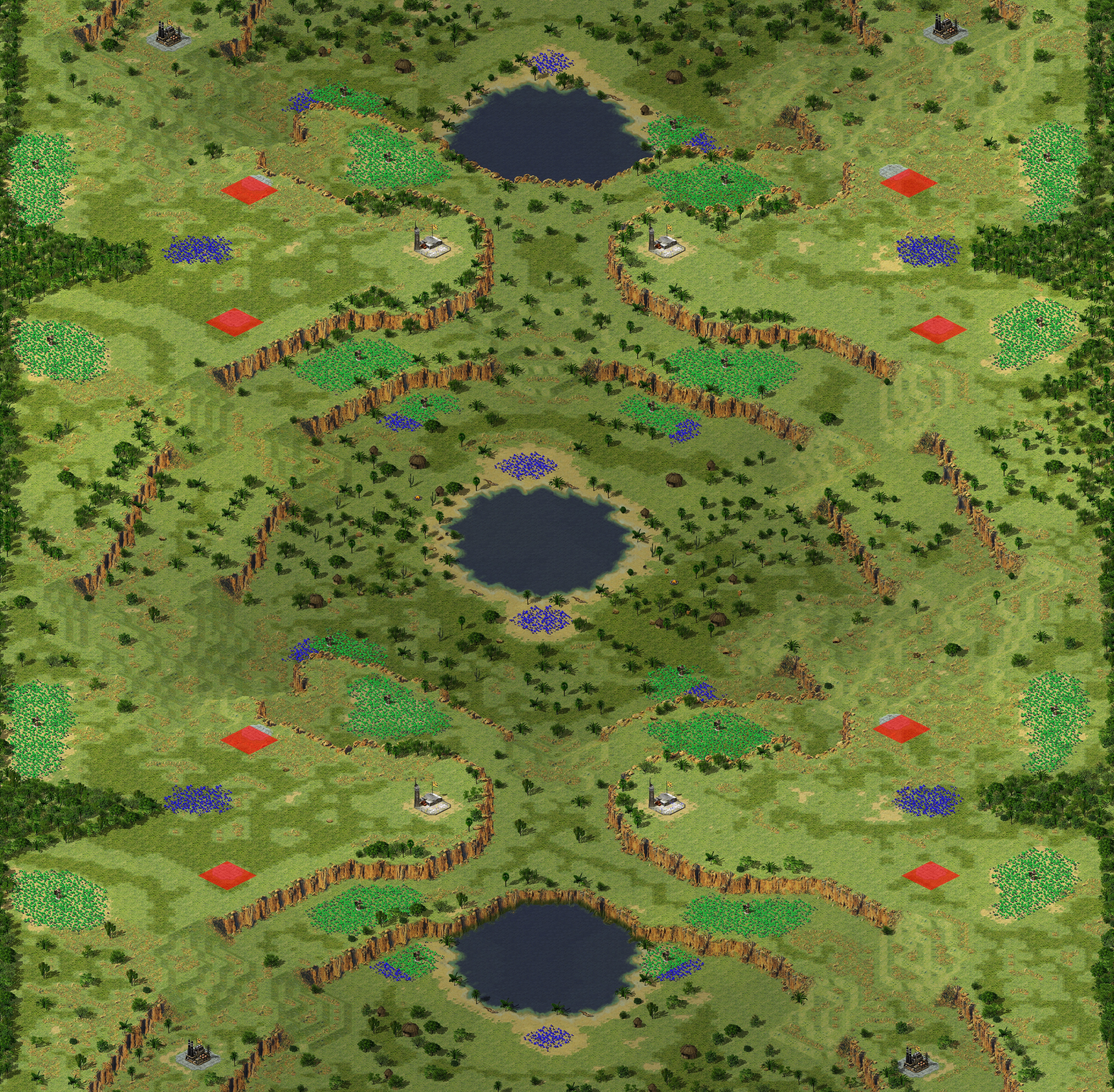 Rendered map: Mega Jungle of Vietnam