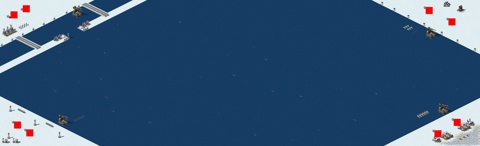 Rendered preview of Unfair Naval Battle (2v2v2v2)