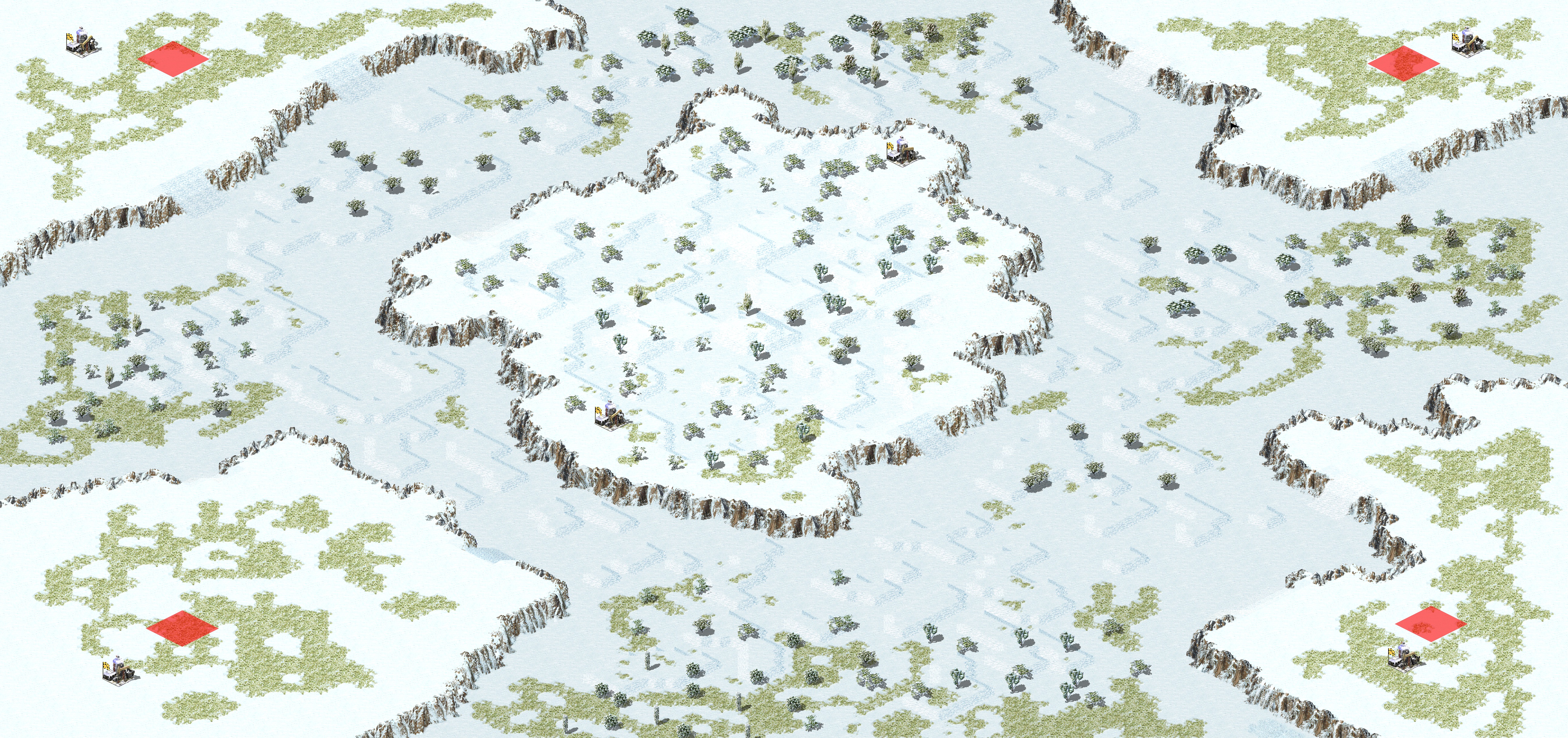 Rendered map: Soldier War 1.0