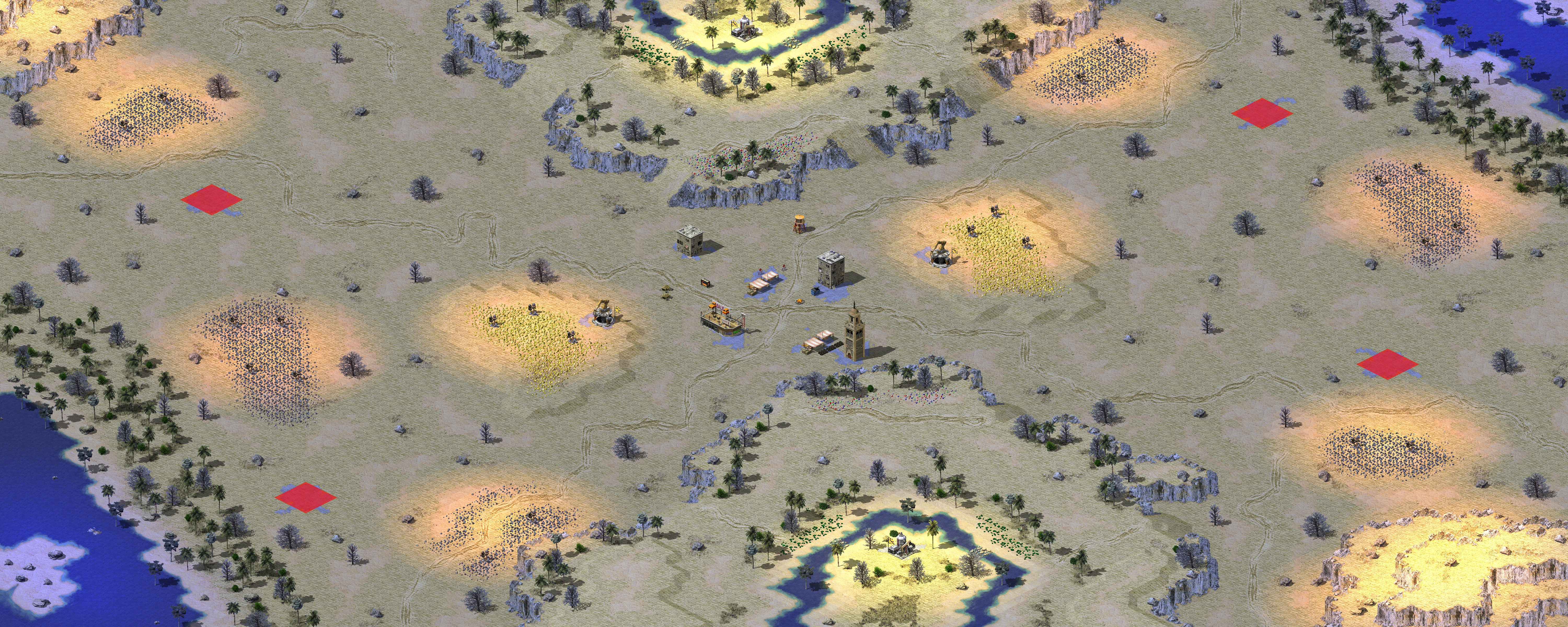 Rendered map: Way to Uganda