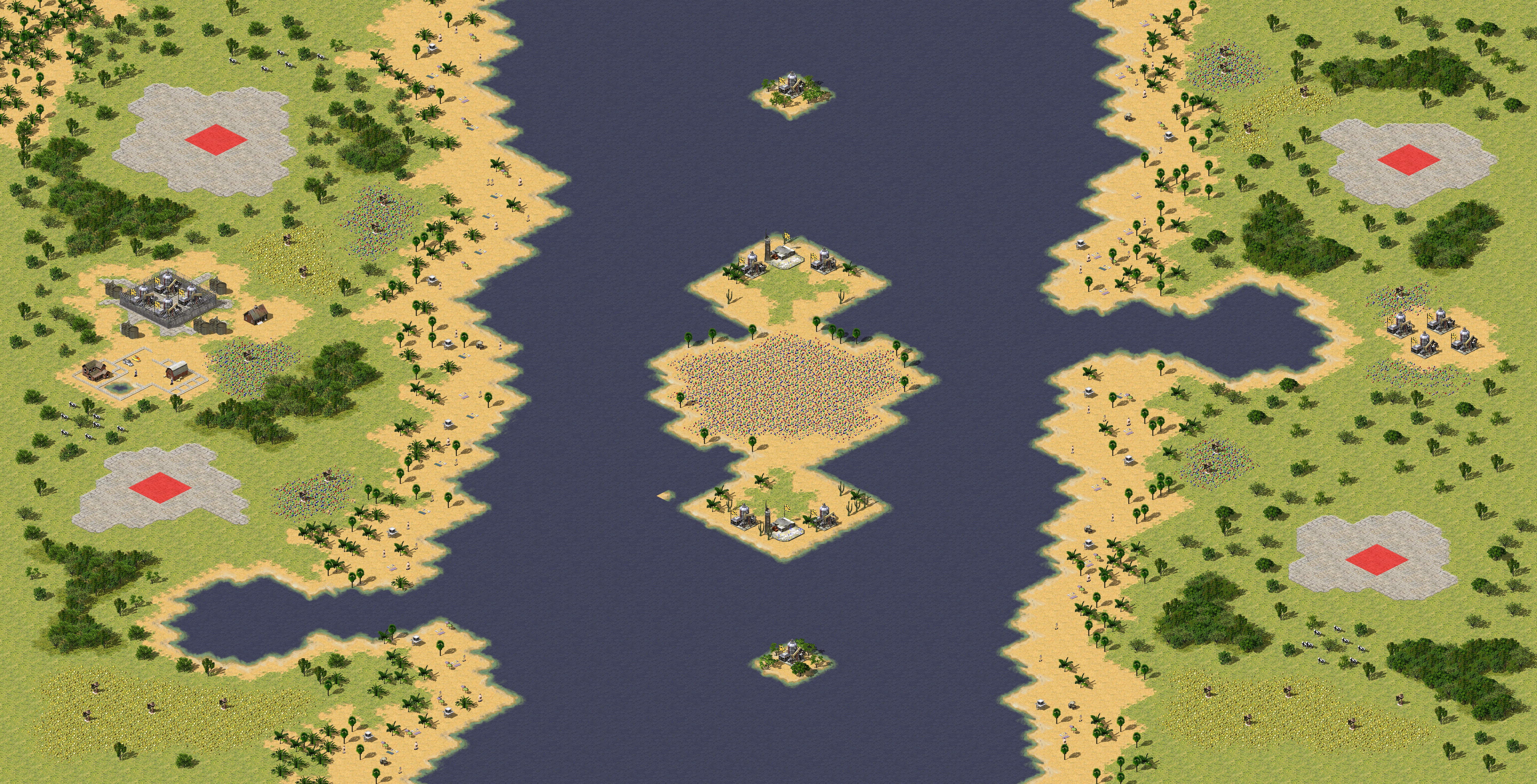 Rendered map: jewel mines