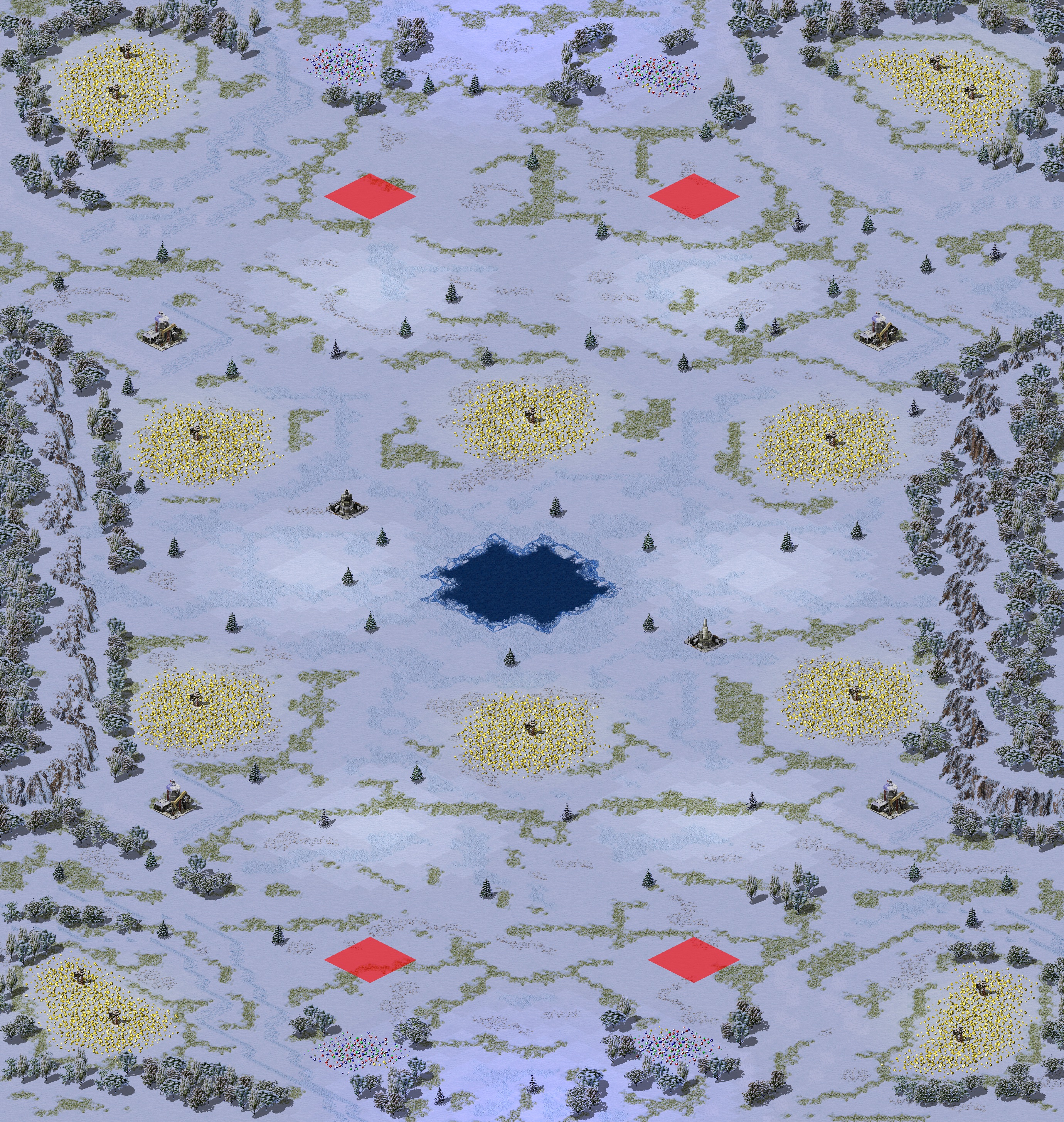 Rendered map: Snow Patrol