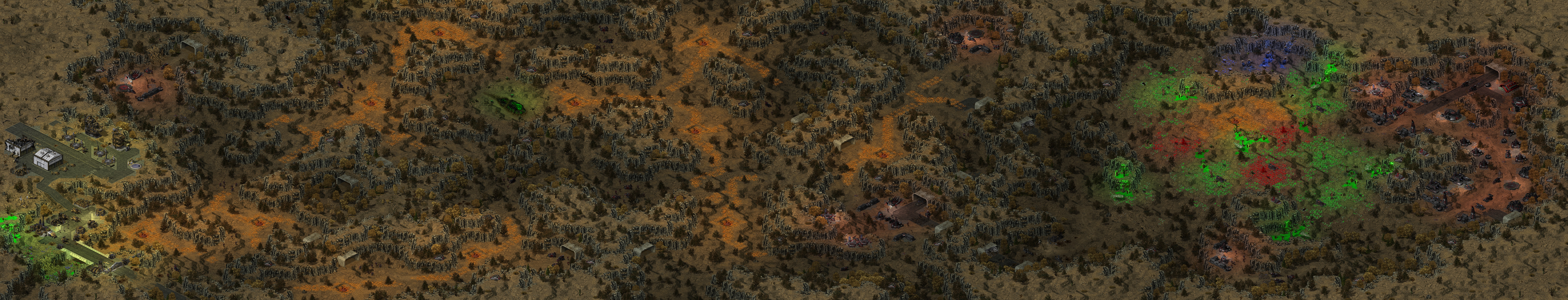 Rendered map: GDI Mission 8: Flight