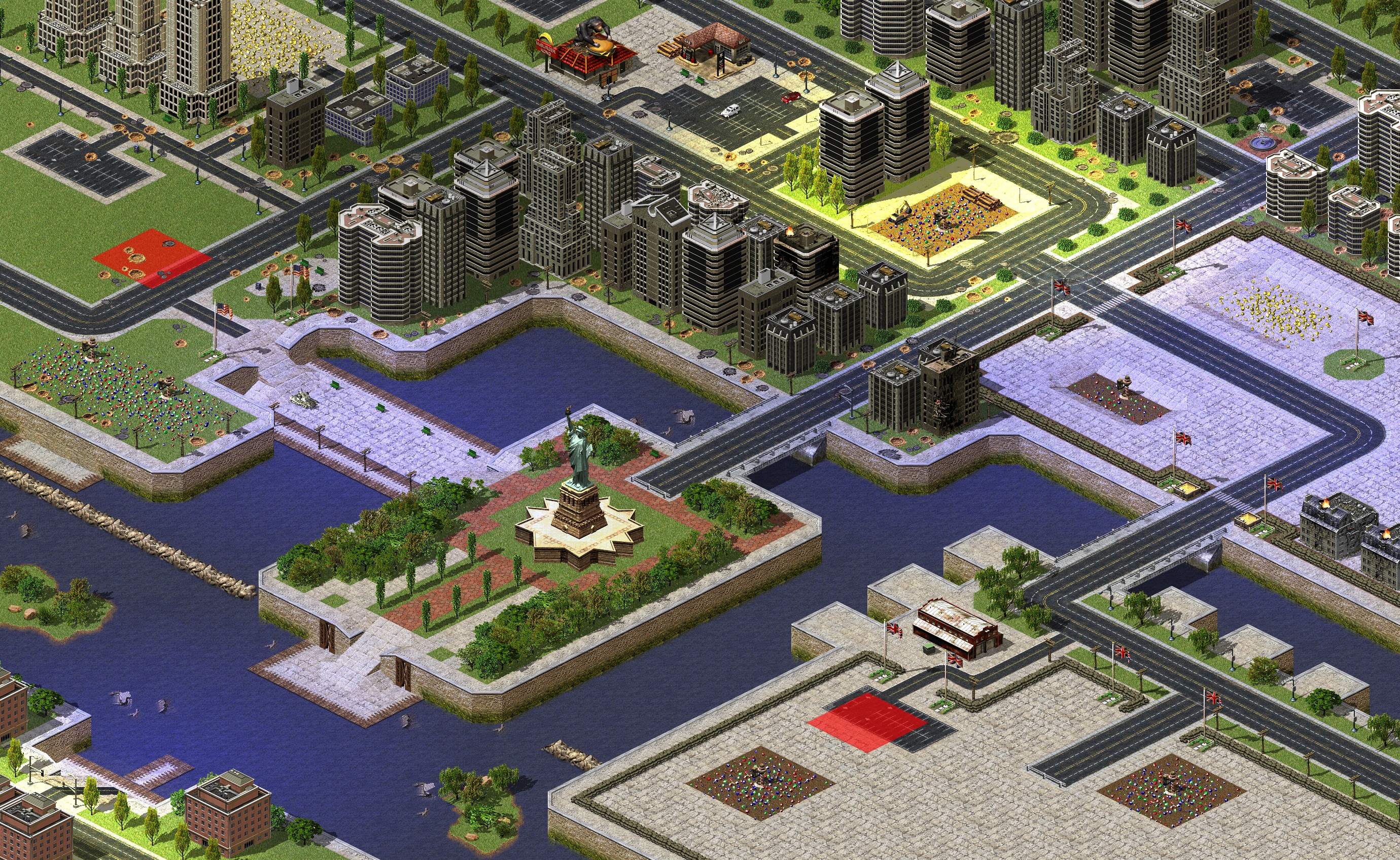 Rendered map: Dark Dawn