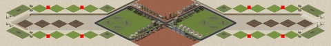Rendered preview of Metropolis Land War (4v4)