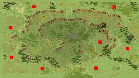 Rendered preview of Snowy Field Grass